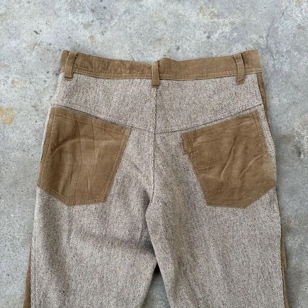 Vintage RARE!! FLARE/BOOTCUT JAPANESE VTG W31 L31 QUE CORDUROY PANTS Size US 31 - 8 Thumbnail