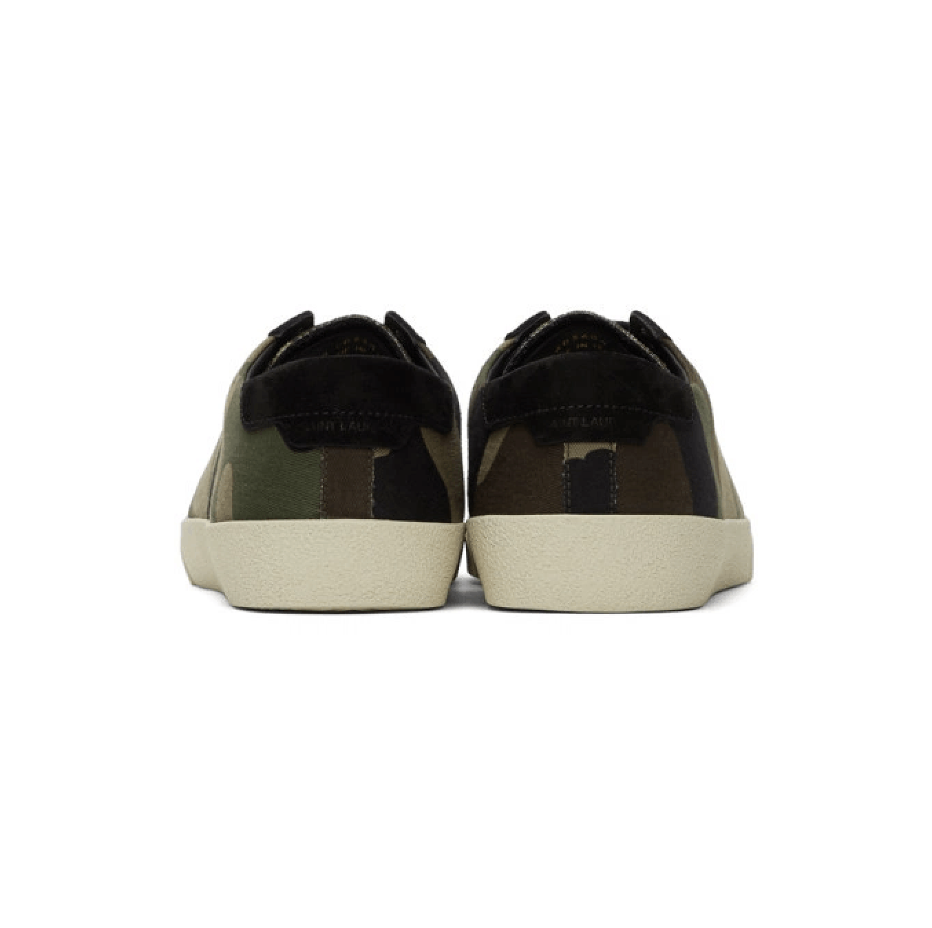 Saint Laurent Paris Saint Laurent Canvas Camo SL/06 Low Top Sneaker Men Size US 10 / EU 43 - 4 Thumbnail