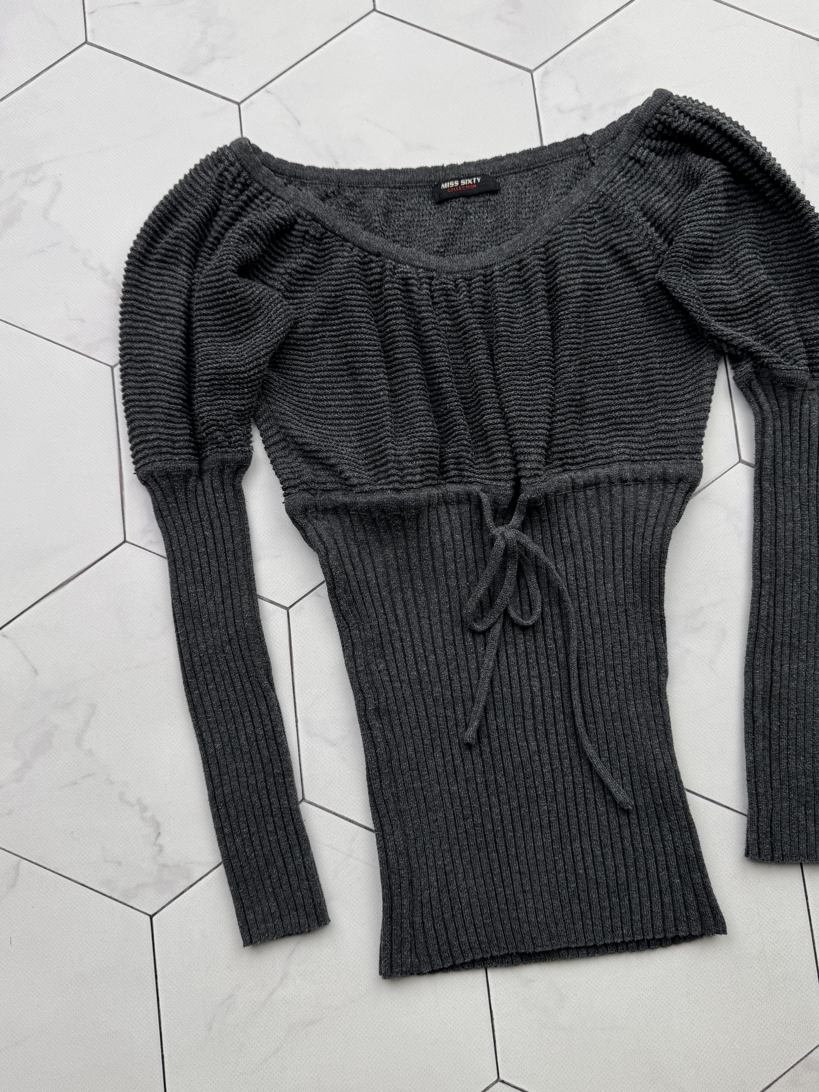Miss Sixty Miss Sixty Vintage Cropped Sweater Size XS / US 0-2 / IT 36-38 - 2 Thumbnail