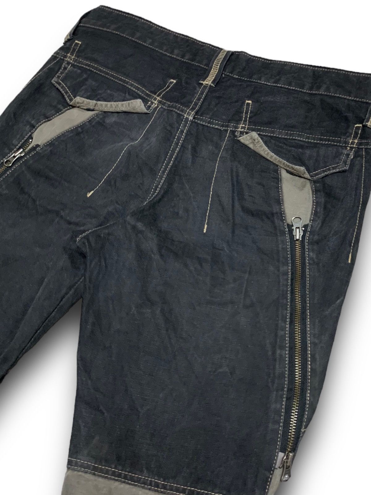 Designer × Japanese Brand × PPFM PPFM MULTI POCKET AND ZIP RARE DESIGN JAPANESE BRAND DENIM Size US 34 / EU 50 - 14 Thumbnail