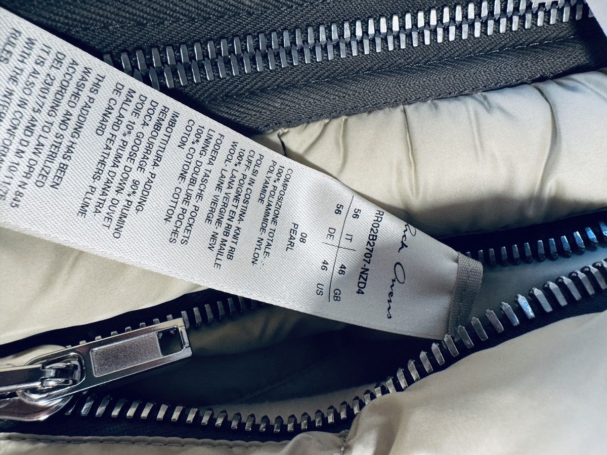 Rick Owens GIMP JACKET PEARL Size US XXL / EU 58 / 5 - 13 Thumbnail