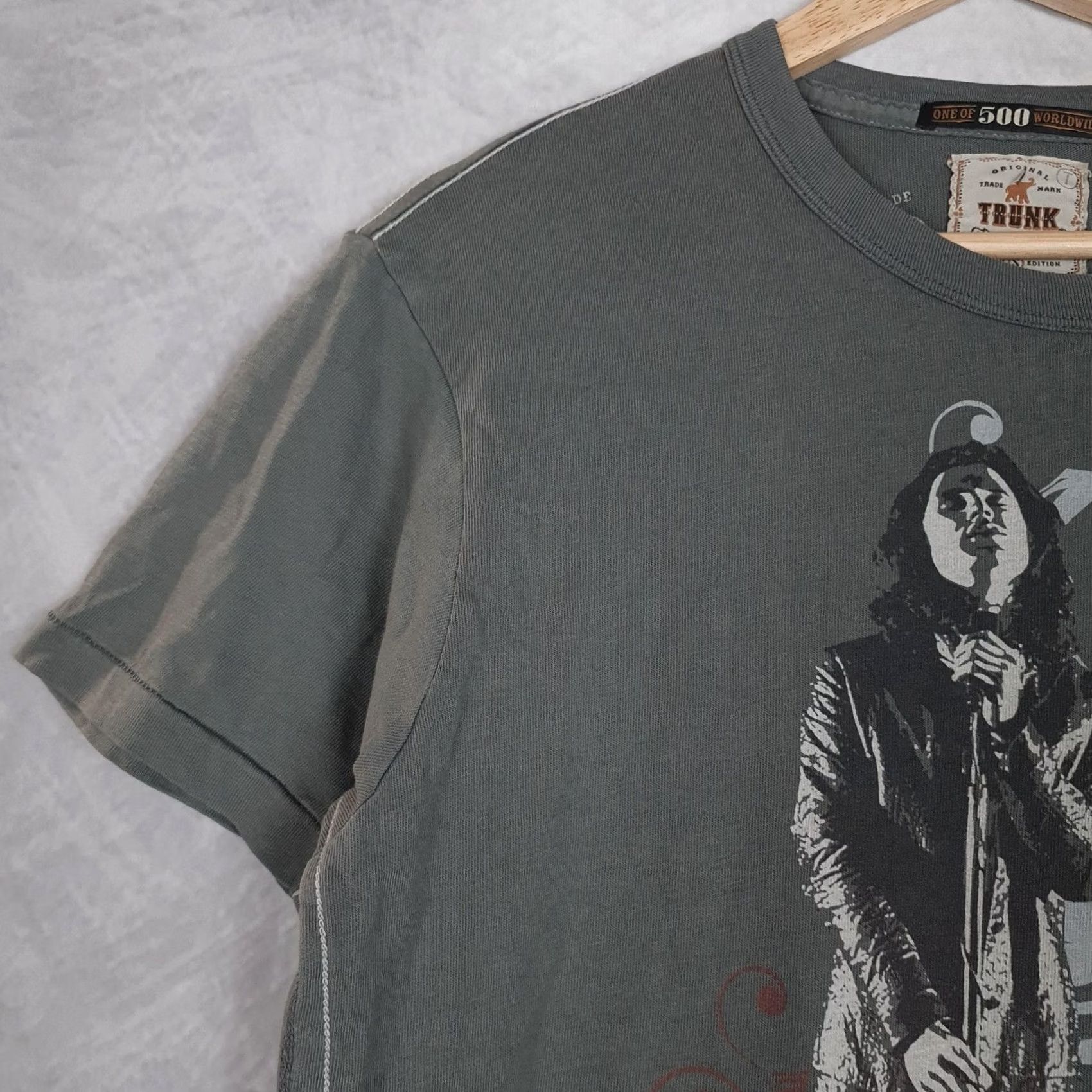 Vintage Trunk LTD Mens Small Gray Music Graphic Tee Limited Edition Size US S / EU 44-46 / 1 - 3 Thumbnail