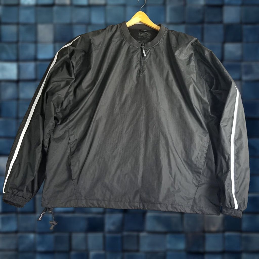 Vintage Elite Archery Jacket Men 2XL Black Lightweight Windbreaker Hunting Target Coat Size US XXL / EU 58 / 5 - 1 Thumbnail