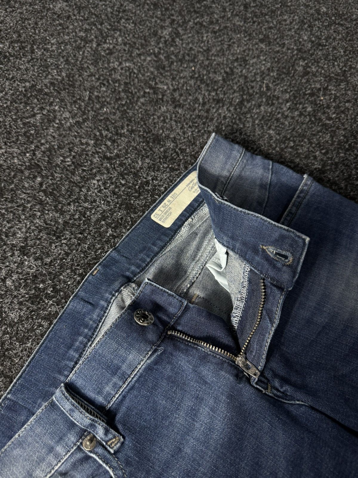 Diesel × If Six Was Nine × Vintage Vintage Diesel Industry Distressed Jeans skinny denim pants Size 29" - 7 Thumbnail