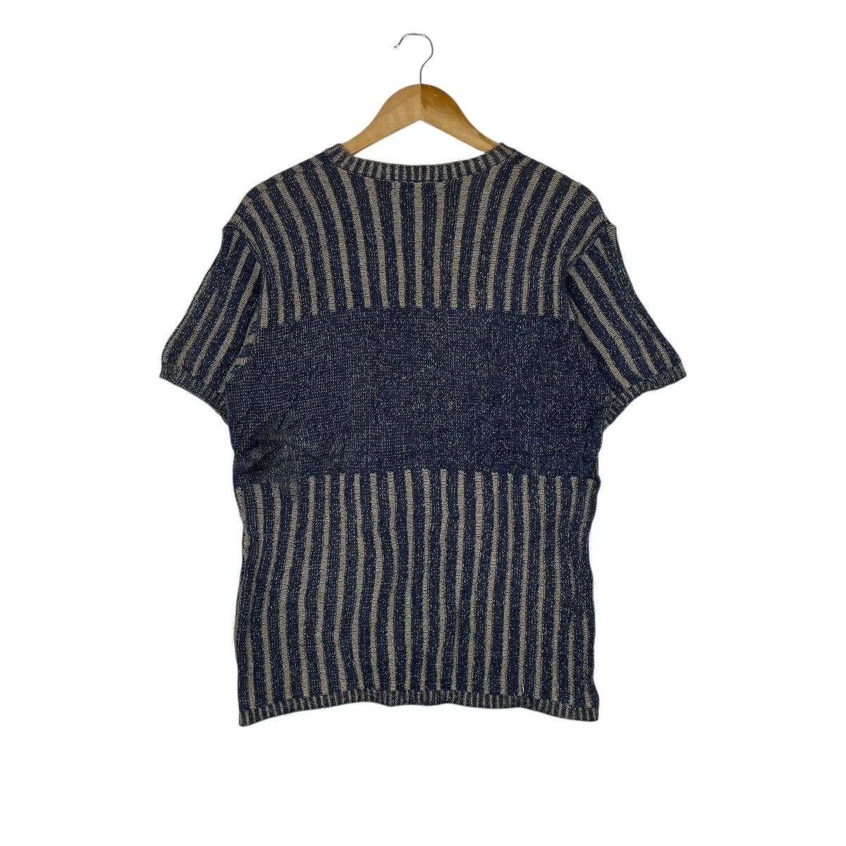 Vintage Vintage Jean Feldinand Stripe Knitwear Shirt Size US M / EU 48-50 / 2 - 4 Thumbnail