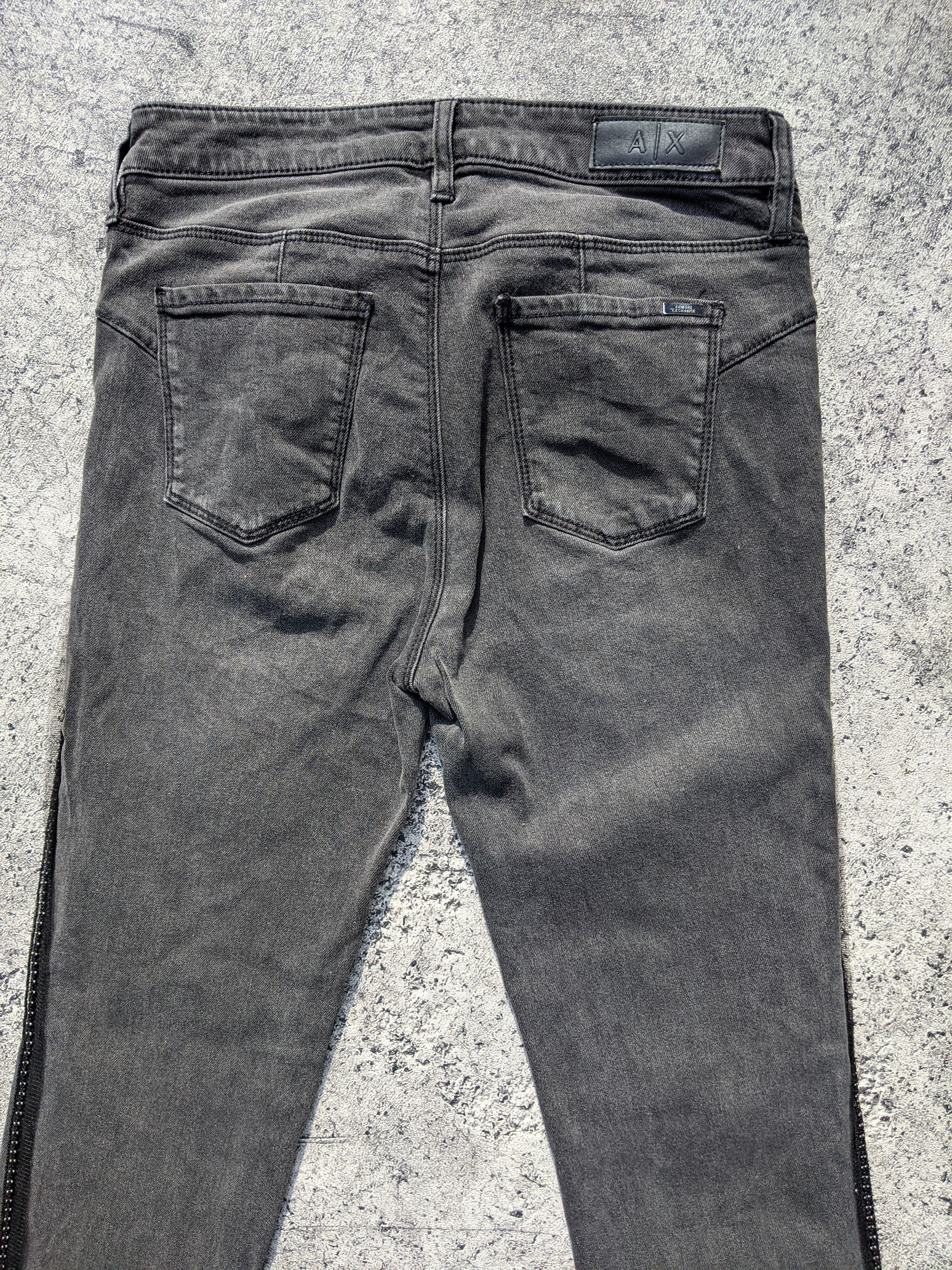 Armani × Armani Exchange × Designer Armani Exchange J69 Skinny Washed Jeans Size 25" / US 0 / IT 36 - 3 Thumbnail