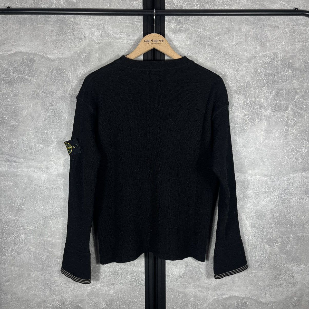 STONE ISLAND 00s VINTAGE ARCHIVE WOOL KNIT SWEATER CASUAL