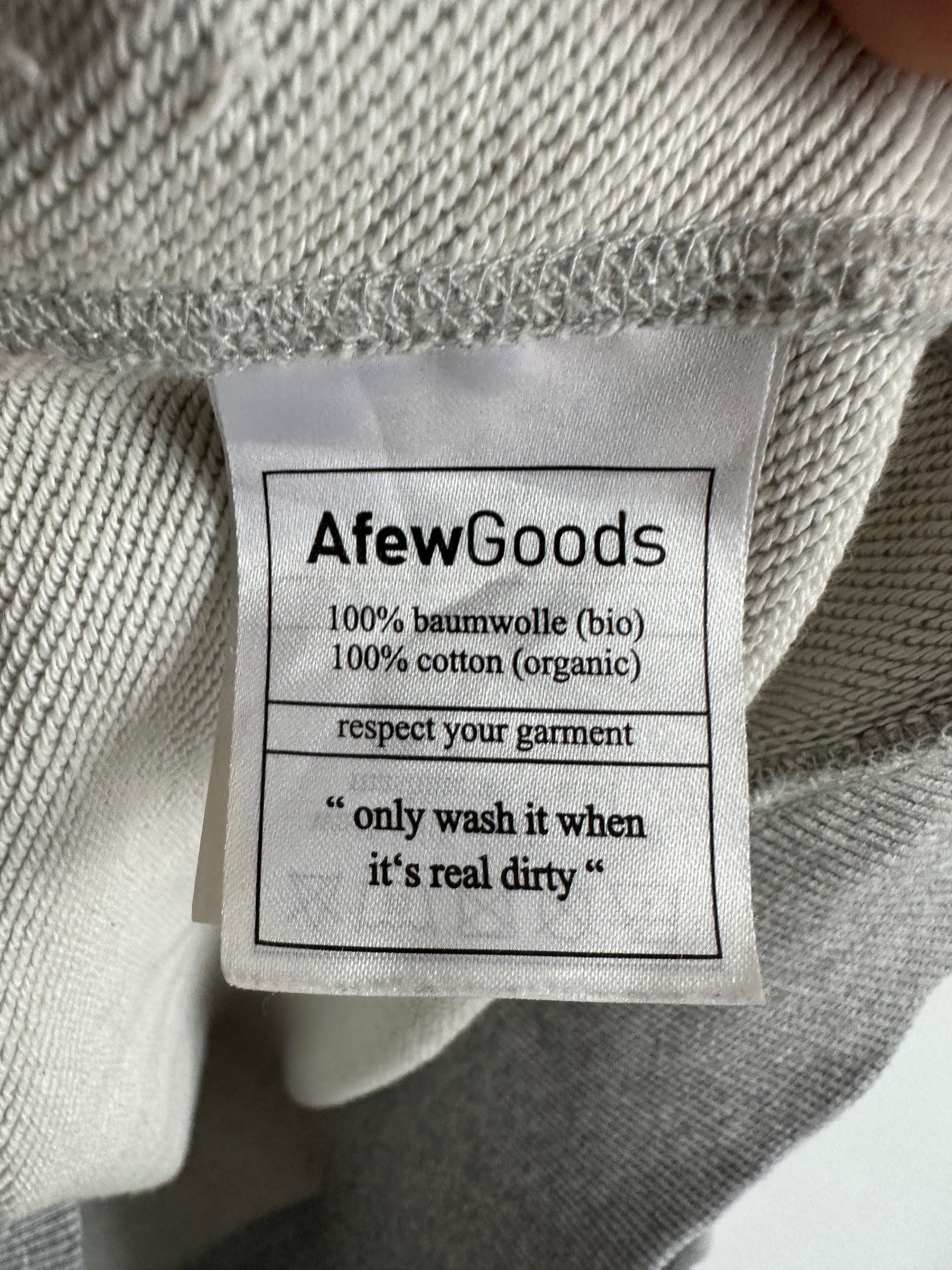 AFEW AFEW Goods Hoodie gray Size US S / EU 44-46 / 1 - 7 Thumbnail