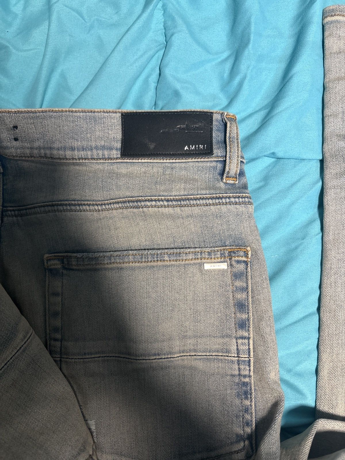 Amiri Amiri Antique Indigo Size US 34 / EU 50 - 4 Thumbnail