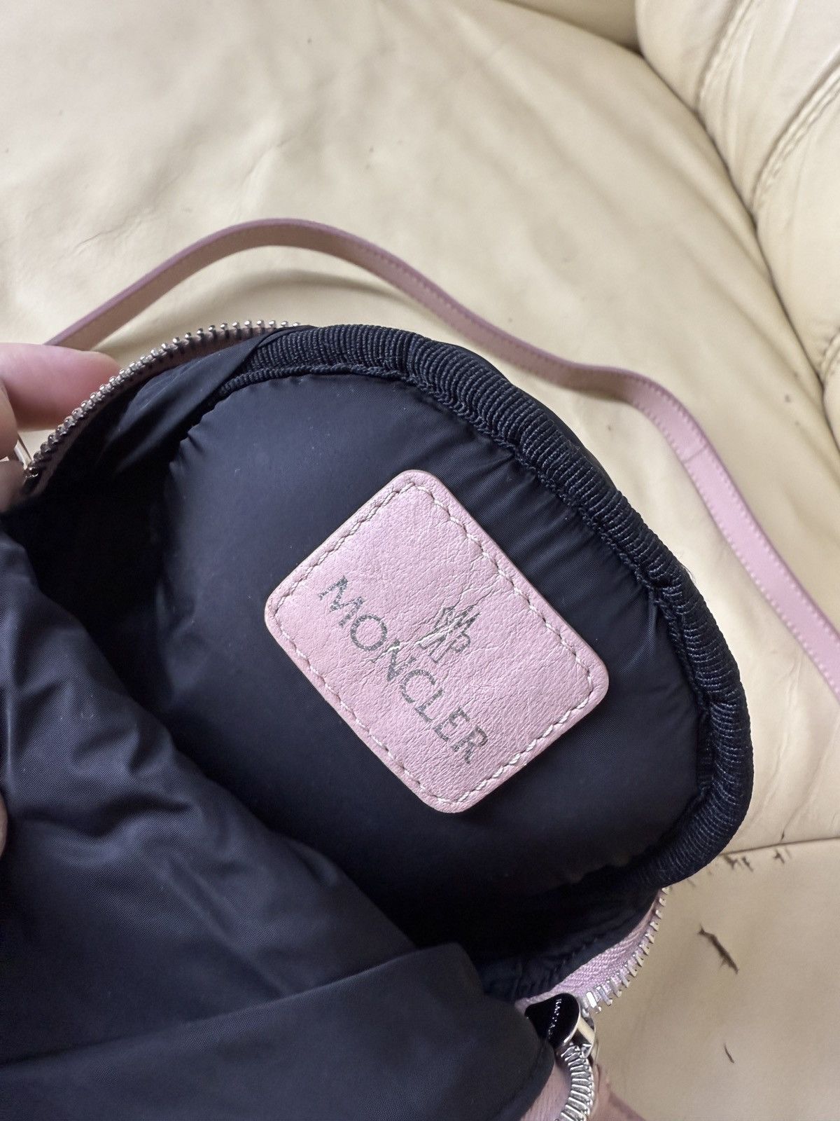 Moncler Moncler Killia Crossbody Puffer bag Light pink Size ONE SIZE - 15 Thumbnail