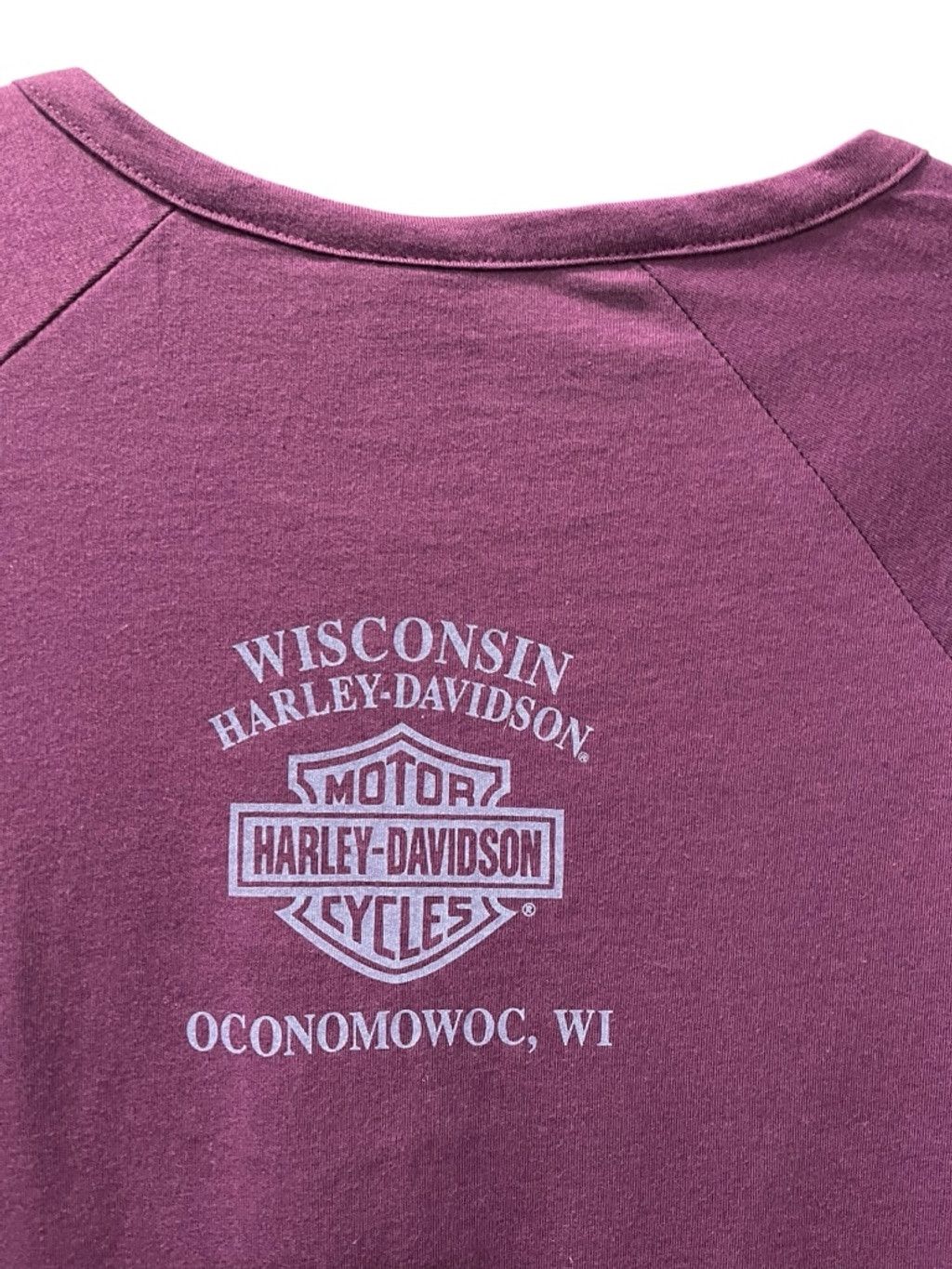 Harley Davidson Harley Davidson NWT Instill Life Henley Purple Shirt Sz 2XL Size XXL / US 16-18 / IT 52-54 - 6 Thumbnail