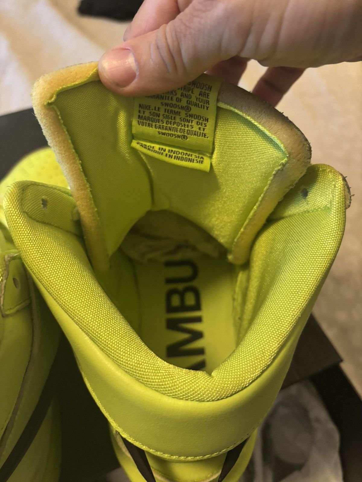 Nike NIKE X AMBUSH HIGH TOPS - RARE AND SOLD OUT! Size US 10 / EU 43 - 17 Thumbnail