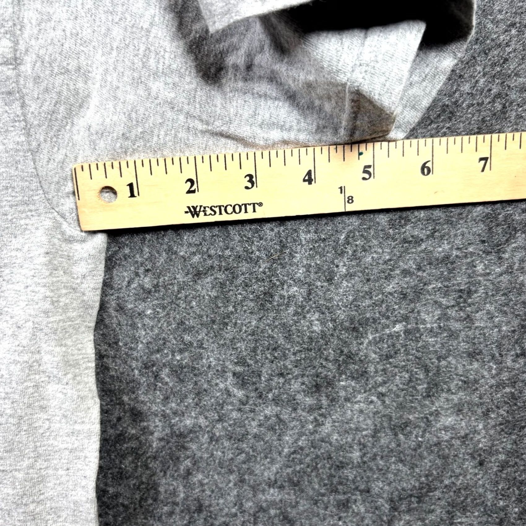 Hanes Hanes ComfortSoft Heavyweight T-Shirt Men's 2XL Gray Cotton Snap-on Operation Shirt Size US XXL / EU 58 / 5 - 5 Thumbnail