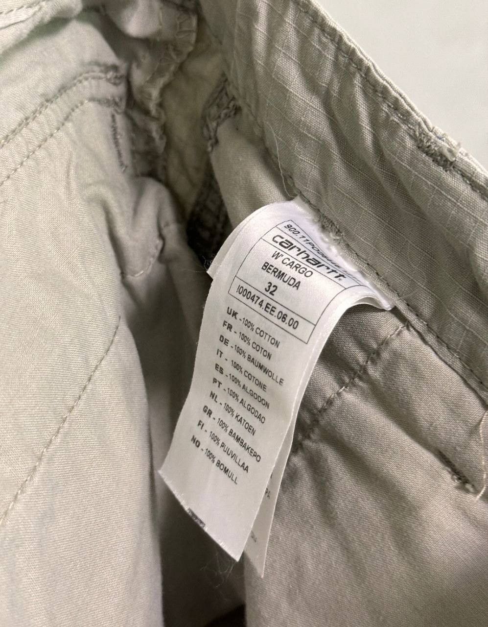 Carhartt × Vintage Carhartt Carpenter Cargo Faded Shorts Work Shorts Y2K Size US 32 / EU 48 - 10 Thumbnail