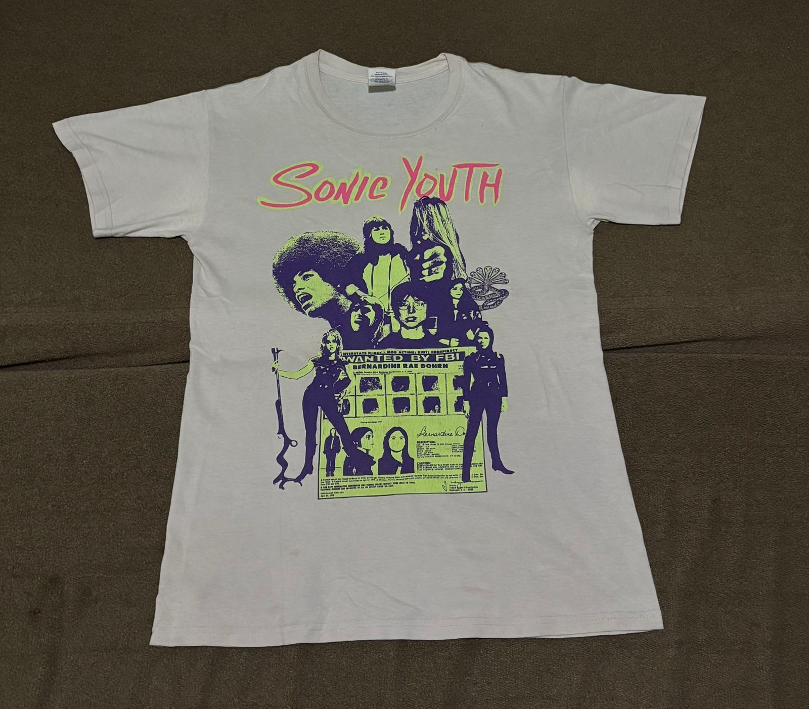 Vintage Vtg Y2k Sonic Youth,DInosaur jr,NIrvana,AIC Size US S / EU 44-46 / 1 - 2 Thumbnail