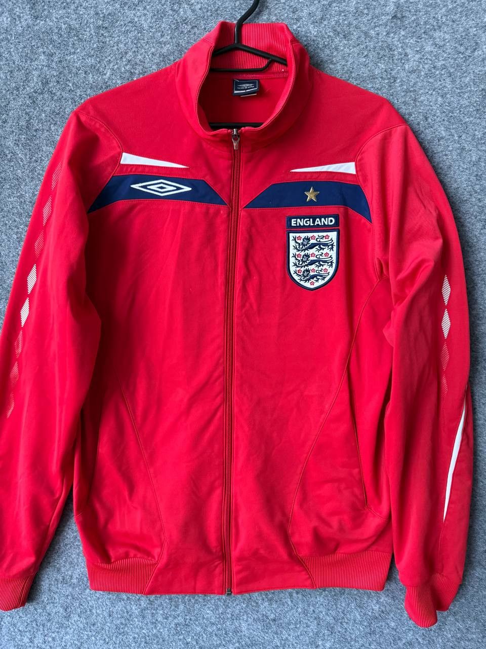 Umbro England Team Training Football Soccer Jacket 08/10 Umbro M Size US M / EU 48-50 / 2 - 4 Thumbnail