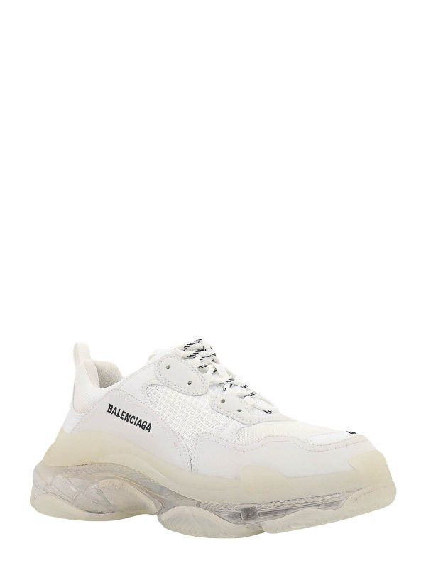 Balenciaga o1la1rc1a0226 Triple S Clear Sole Sneakers In White Size US 5.5 / EU 38 - 2 Thumbnail