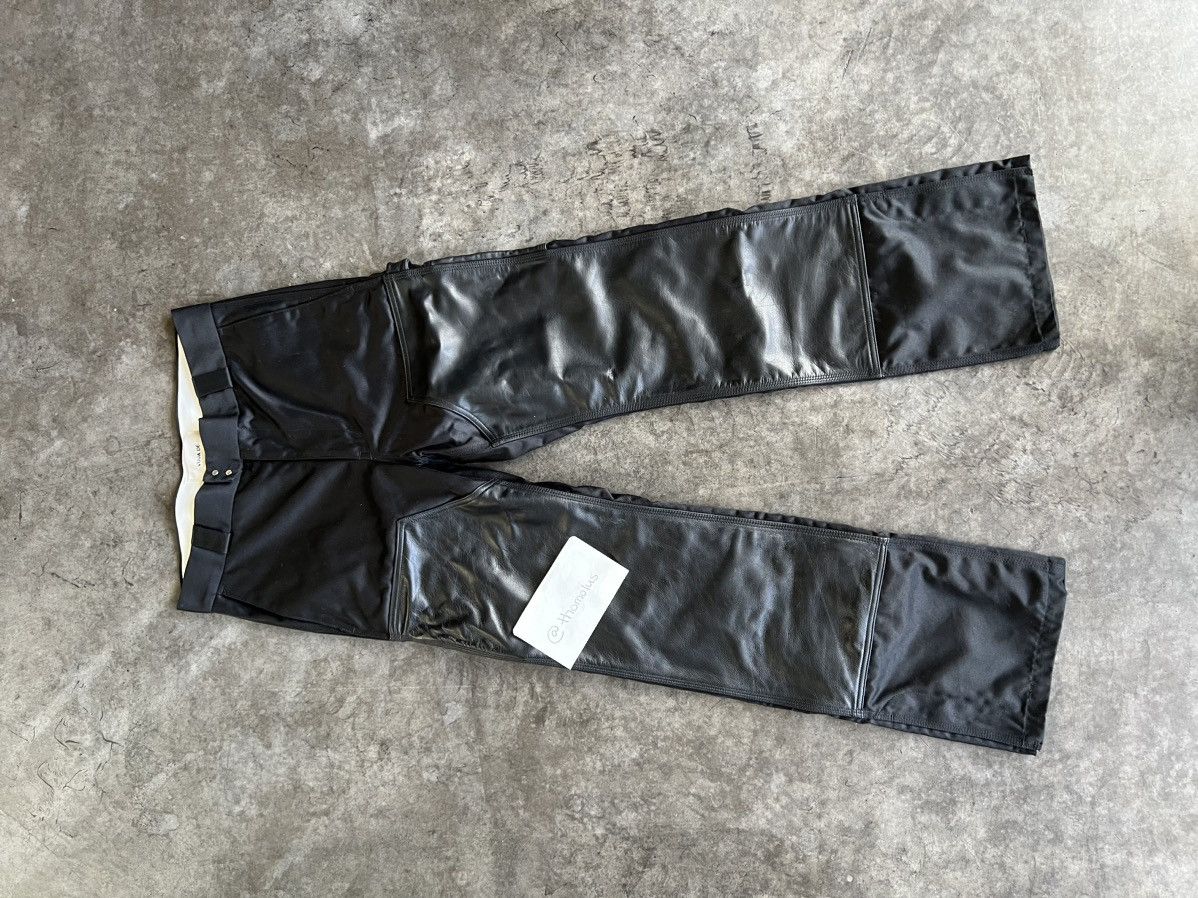 Vuja De VujaDe Adagio Leather Trousers Size US 31 - 4 Thumbnail