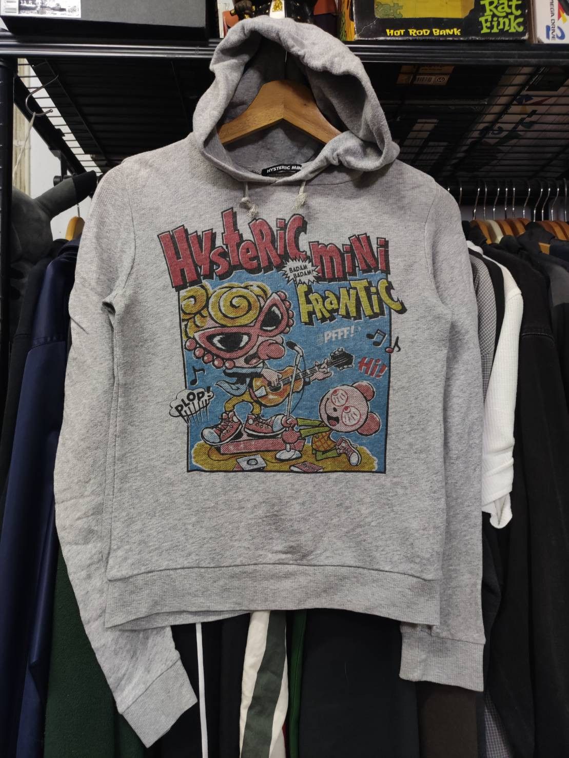 Hysteric Glamour Vtg Hysteric Mini " The Cats On Fire " Hoodie Size US S / EU 44-46 / 1 - 3 Thumbnail