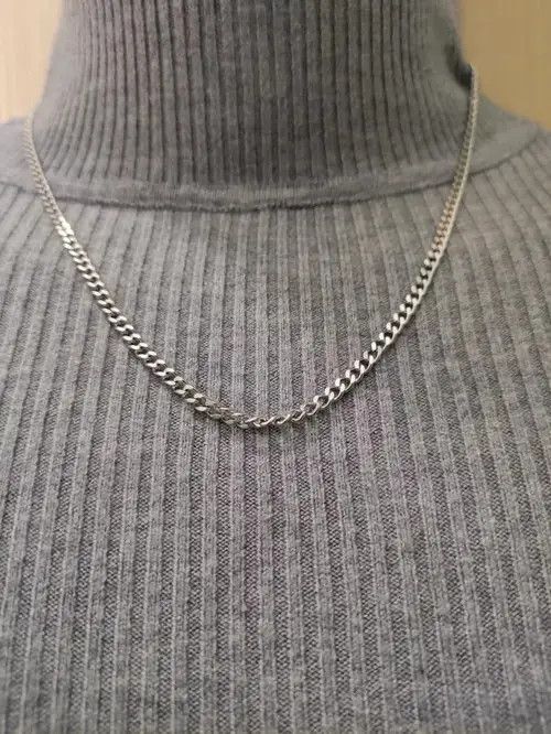The Men's Store Titanium steel Necklace Chain Size ONE SIZE - 3 Thumbnail
