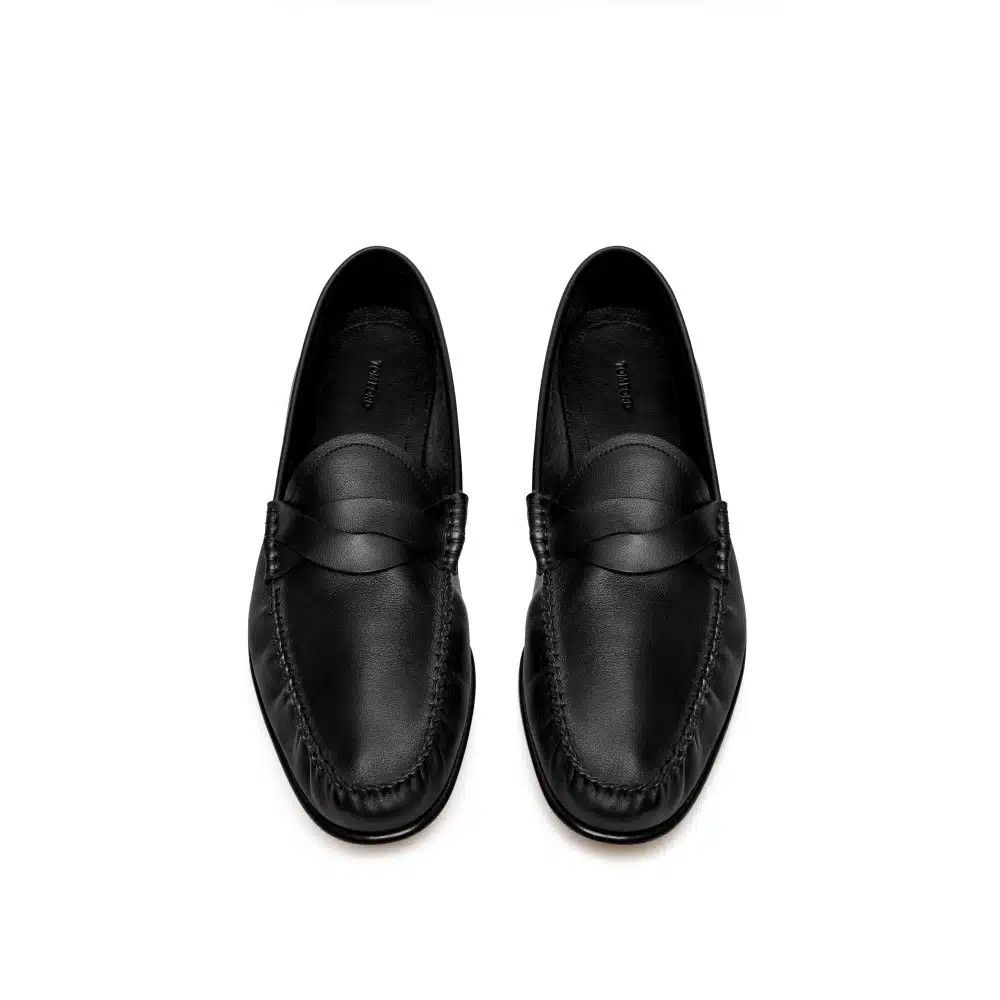 Tom Ford o1loc1c0326 J1528 Size: 8 TF / Leather Loafers in Black Size US 8 / EU 41 - 2 Thumbnail