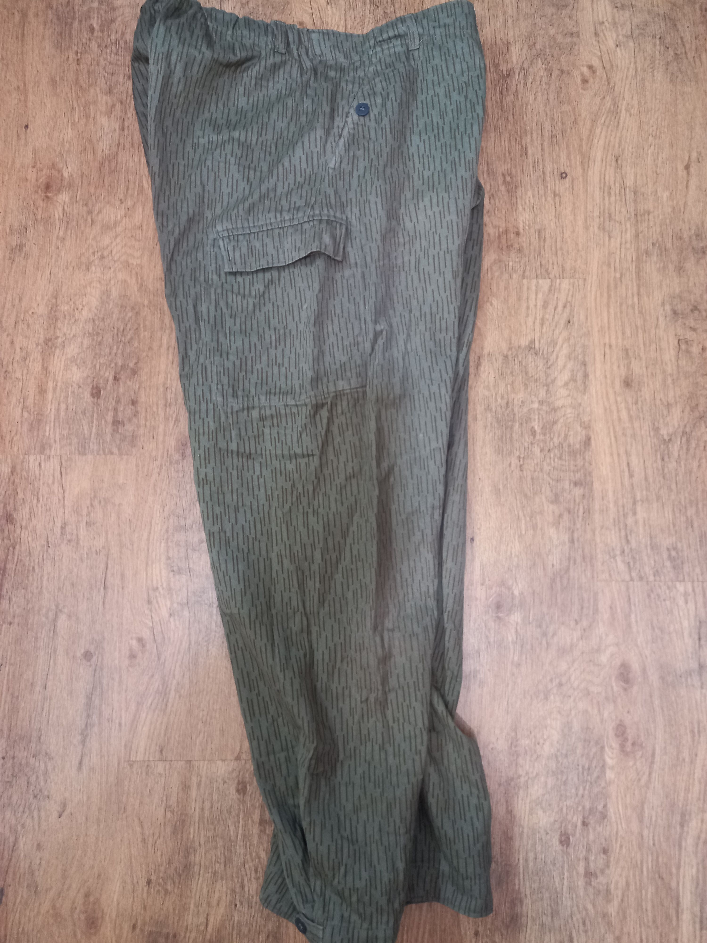 Vintage Vintage 80s German Army Rain drop camo Pants Size US 36 / EU 52 - 3 Thumbnail