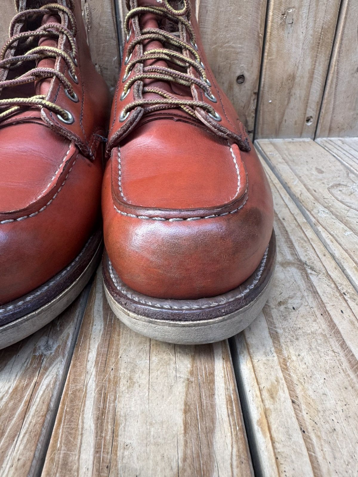 Red Wing Red Wing Heritage 8131 Moc Toe Brown Boots USA 9 E UK 8 Size US 9 / EU 42 - 8 Thumbnail
