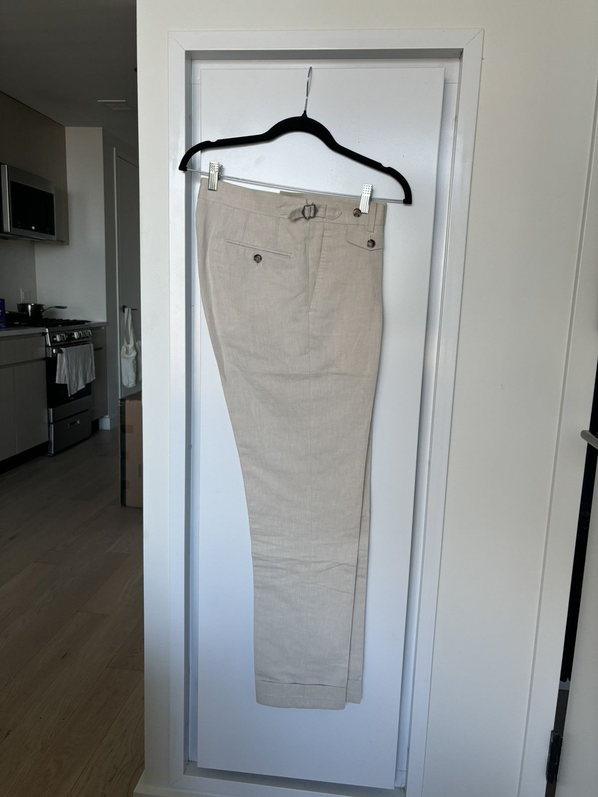 Suitsupply Suit Supply Trousers Brentwood cream Size 46R - 1 Thumbnail