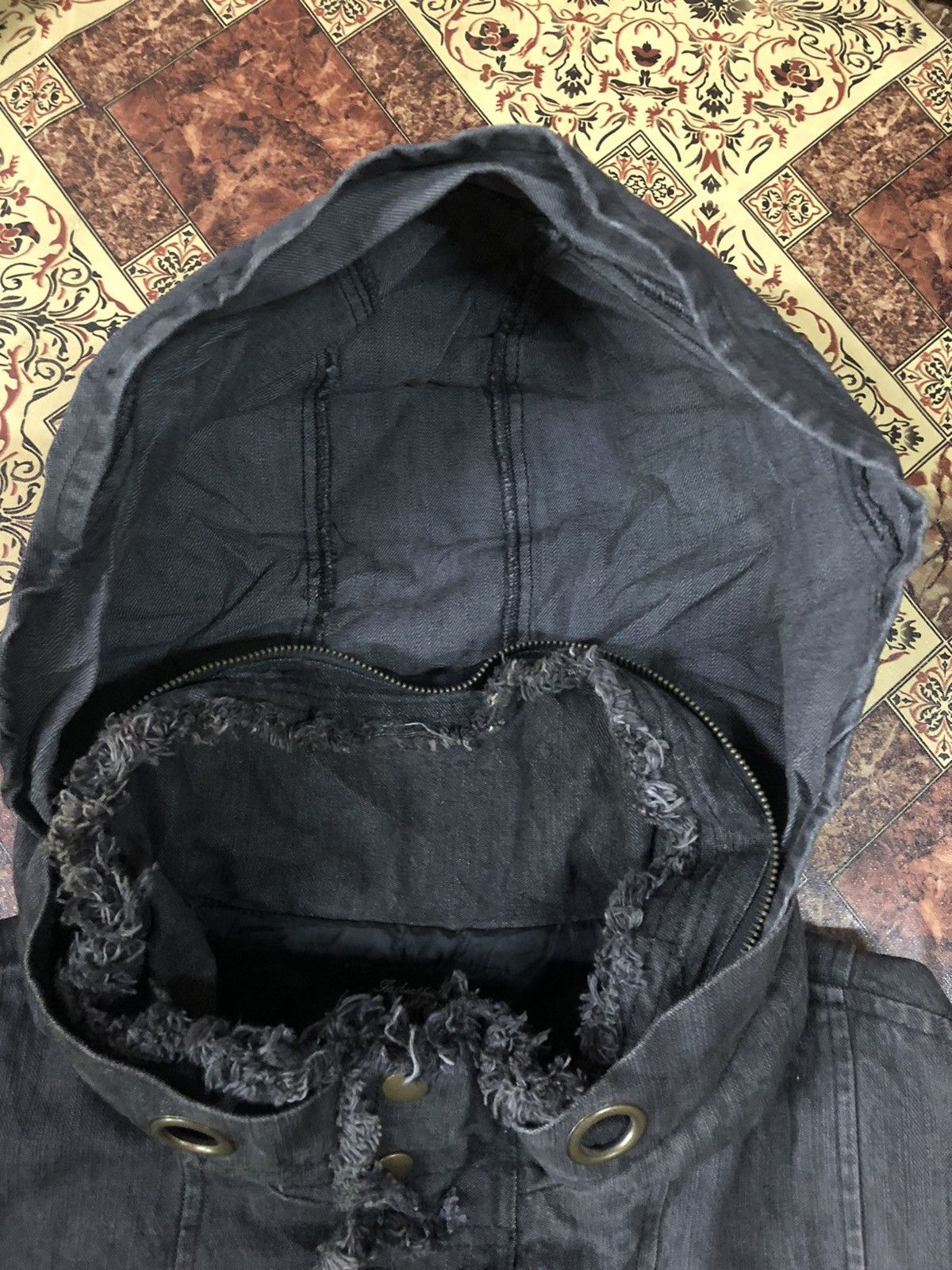 If Six Was Nine × In The Attic × Le Grande Bleu (L.G.B.) In the Attic Homme Bono Punk Rockabilly Denim Jacket Size US M / EU 48-50 / 2 - 5 Thumbnail