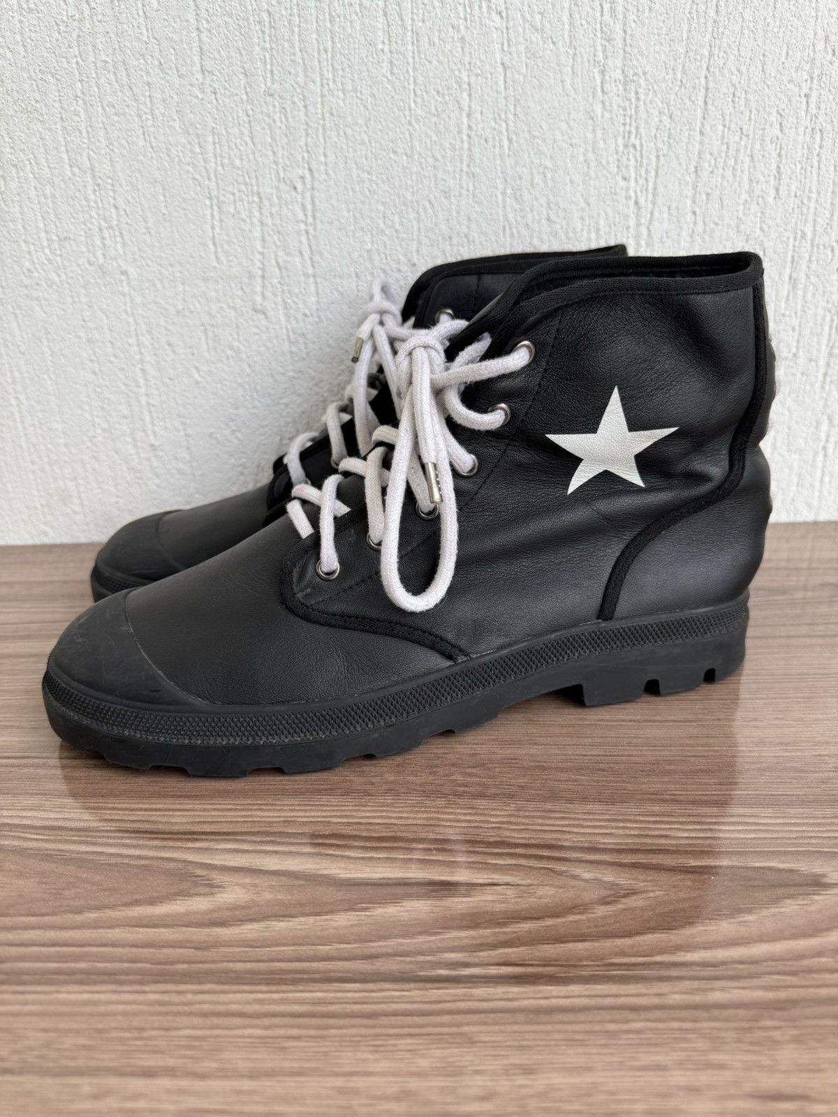 Givenchy Canvas combat boots Size US 10 / EU 43 - 2 Thumbnail