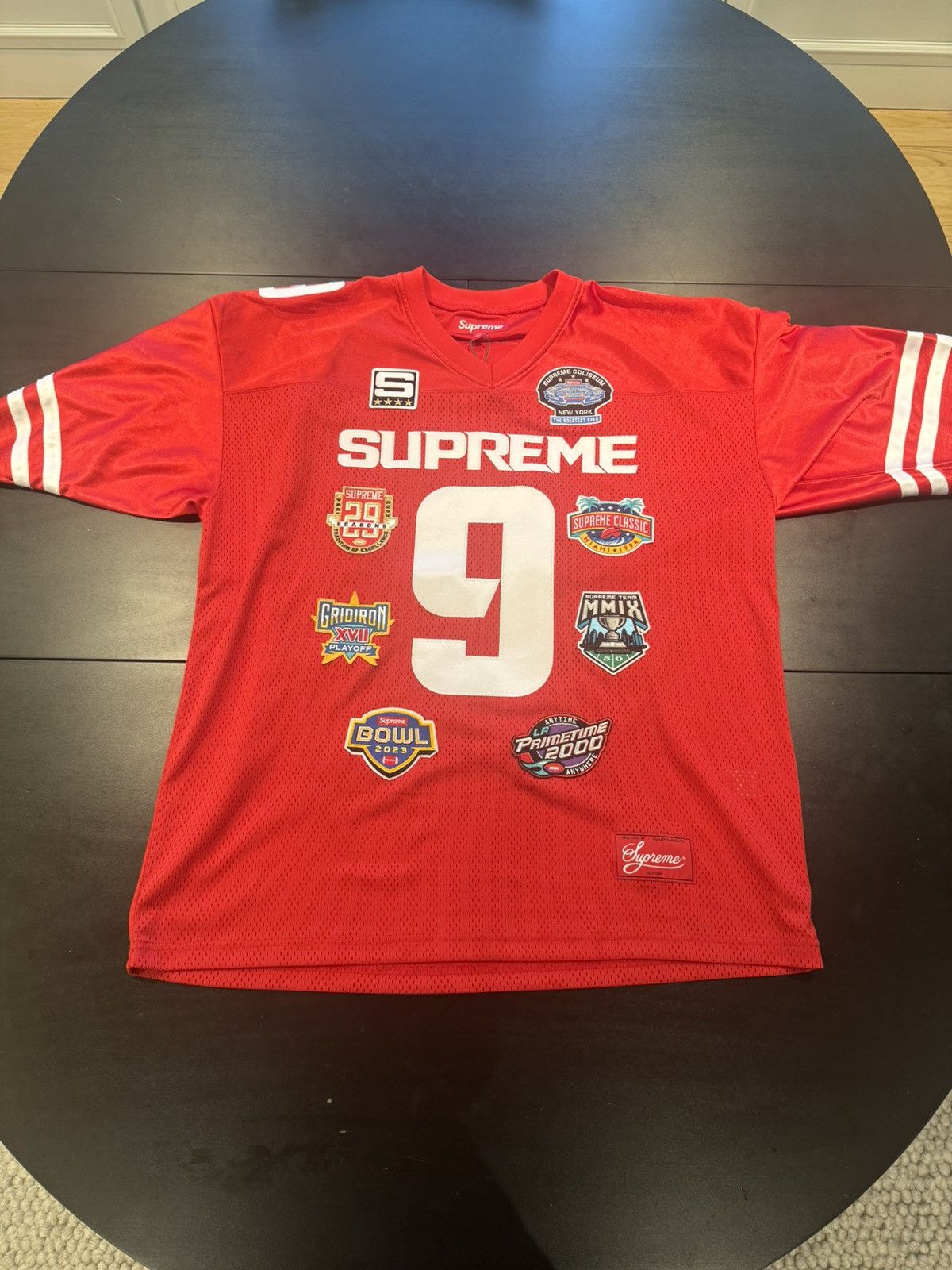 Supreme Championships Football Jersey (FW23) - $148