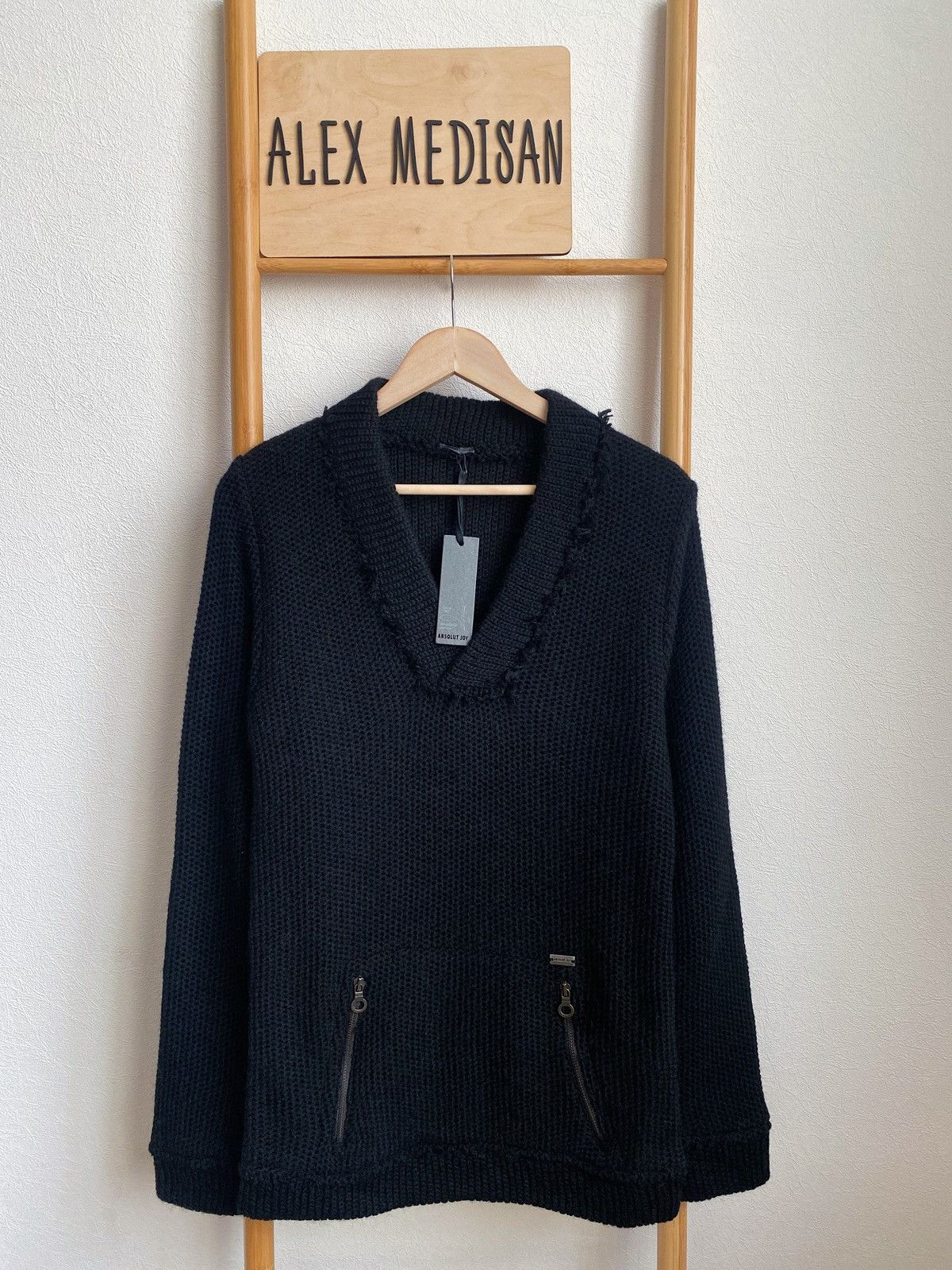 Absolut Joy Absolut Joy Wool Knit Sweater Made In Italy Size XL Size US XL / EU 56 / 4 - 15 Thumbnail