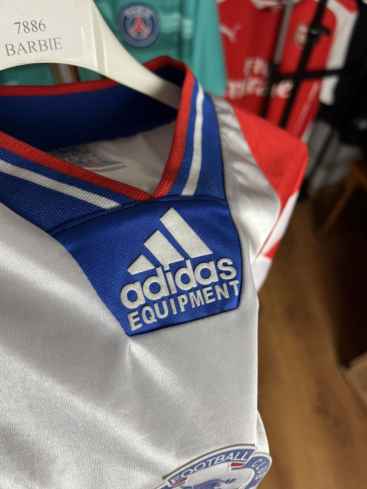Adidas Soccer Jersey Adidas Rangers 1992/93/94 Retro Kit Size US L / EU 52-54 / 3 - 6 Thumbnail