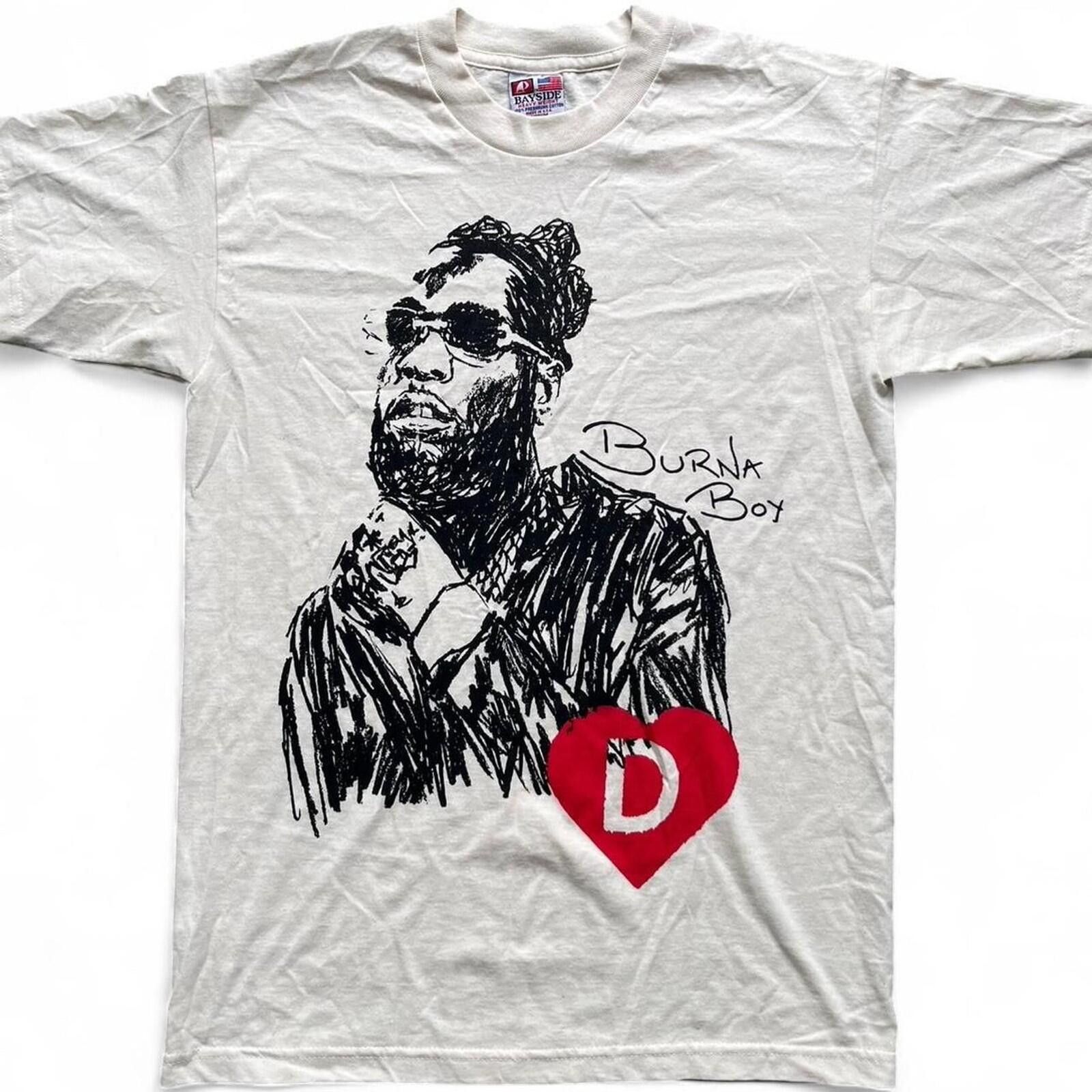Unknown London Burna Boy Love, Damini Graphic T-Shirt Size Medium Size US M / EU 48-50 / 2 - 1 Thumbnail