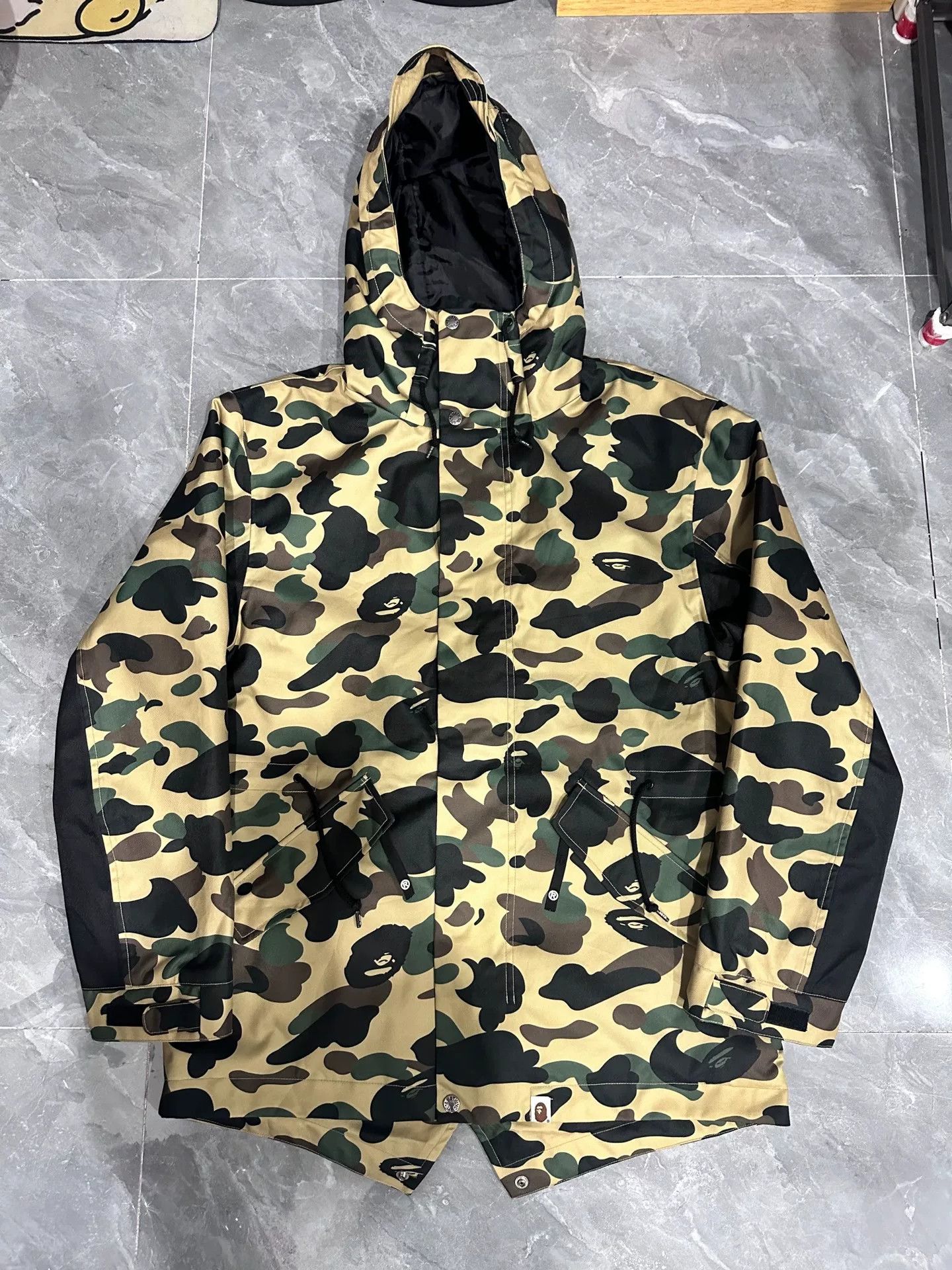 Bape Bape Outdoor Camouflage Down Jacket Size US XL / EU 56 / 4 - 1 Thumbnail