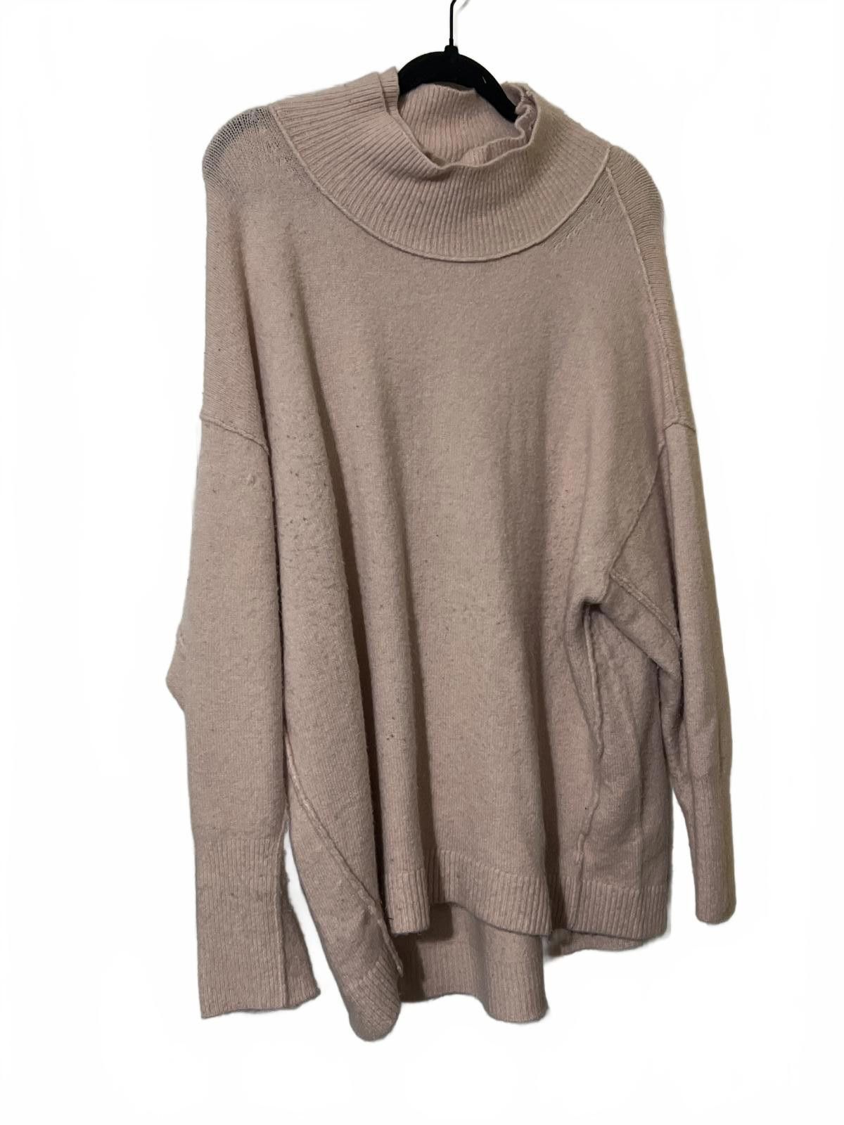 Free People Free People Afterglow Tunic Sweater XS oversized Size XS / US 0-2 / IT 36-38 - 4 Thumbnail