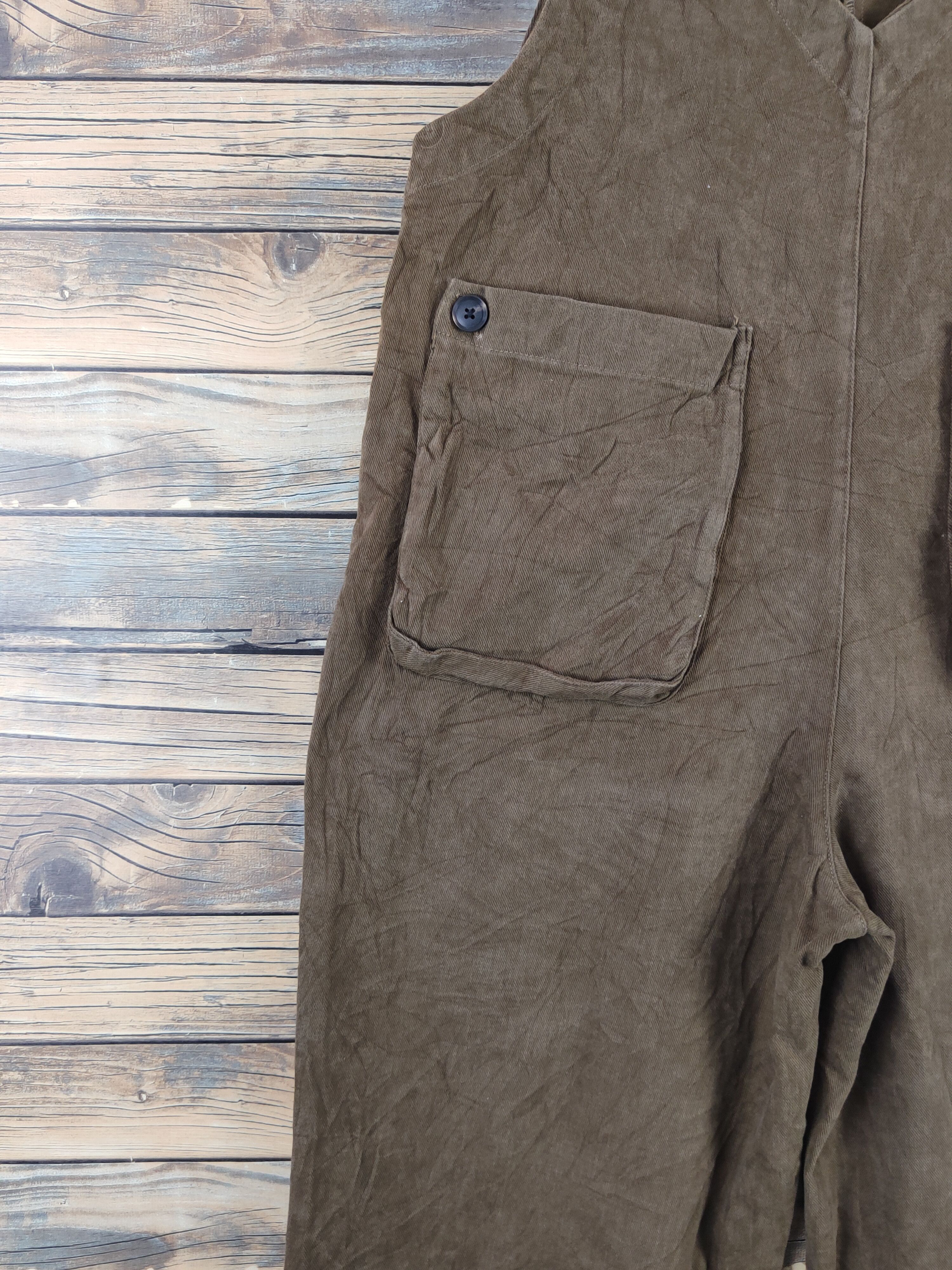 Other Japanese Brand Brown Overall Jumpsuits Size 38" / US 16 / IT 52 - 13 Thumbnail