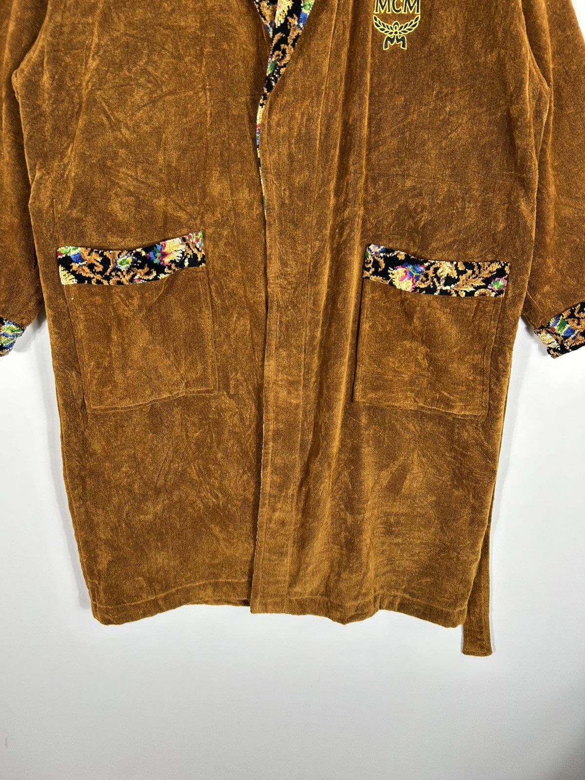 MCM 🔥MCM Tapestry Collar Monogram Unisex Bath Rob Jacket Size US L / EU 52-54 / 3 - 6 Thumbnail