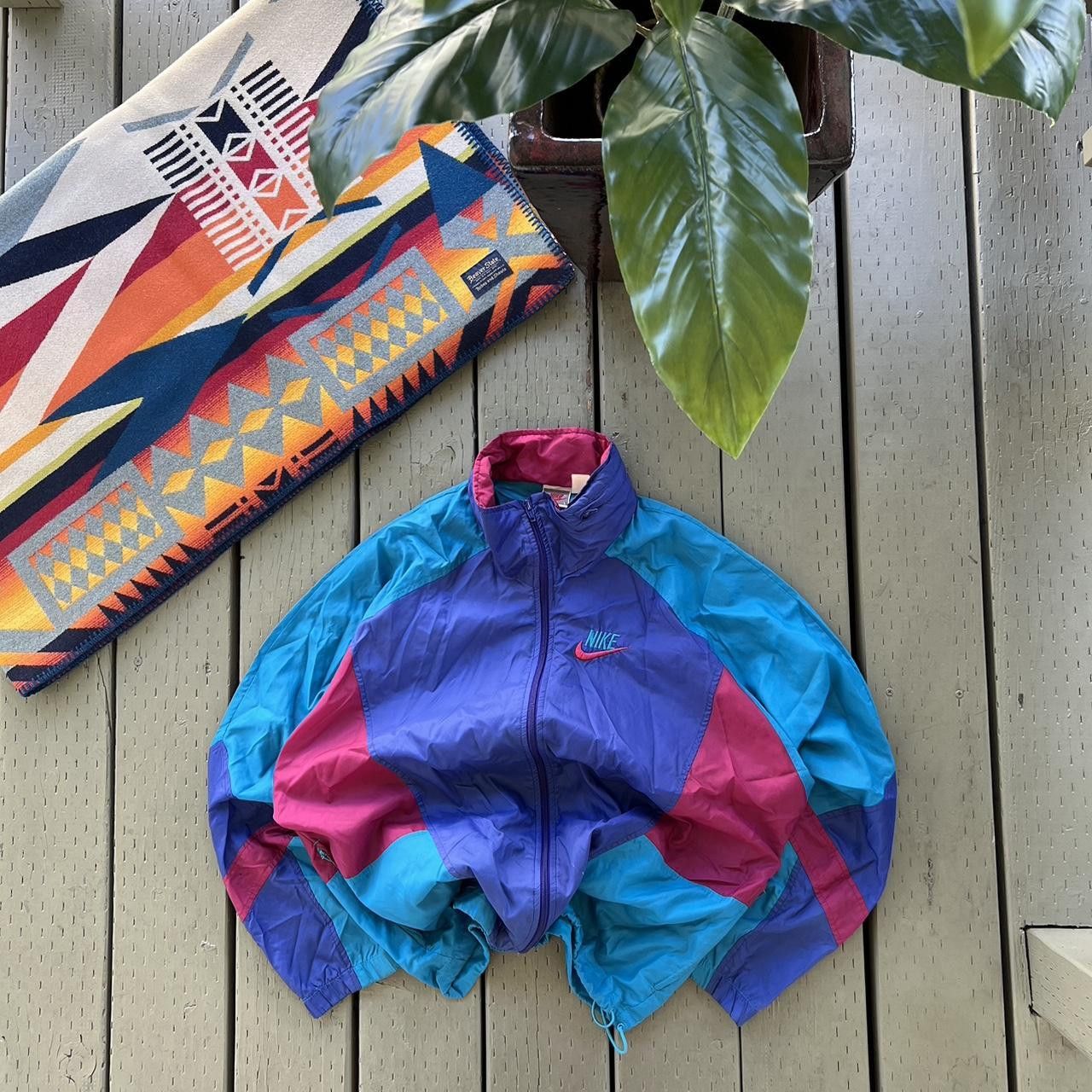 Nike × Vintage vintage 90s nike crewneck sweater Size US L / EU 52-54 / 3 - 2 Thumbnail