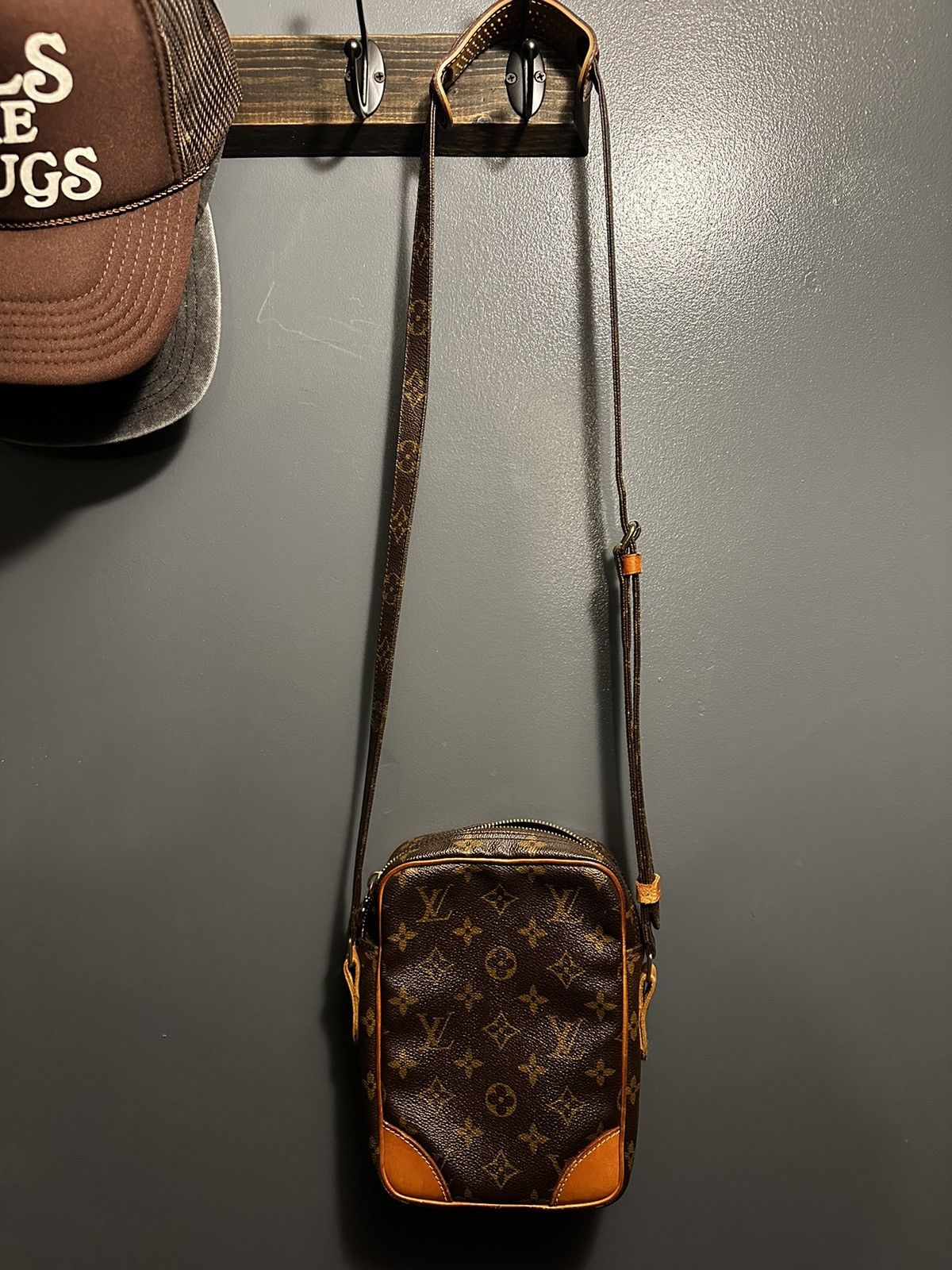 Louis Vuitton Vintage Louis Vuitton Monogram Crossbody Shoulder Bag Authentic Grailed