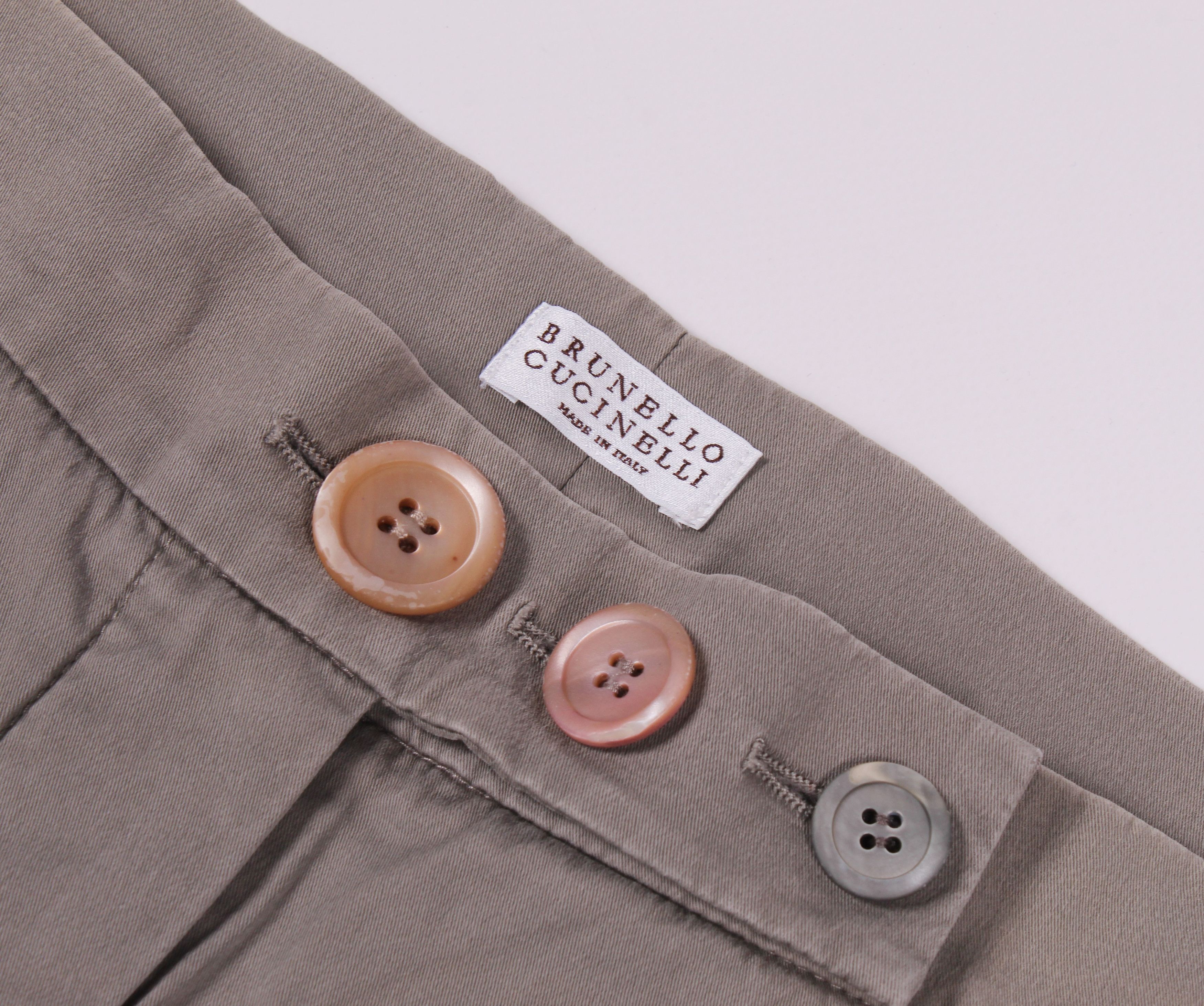 Brunello Cucinelli Brunello Cucinelli Chino Pants Trousers Size 30" / US 8 / IT 44 - 3 Thumbnail