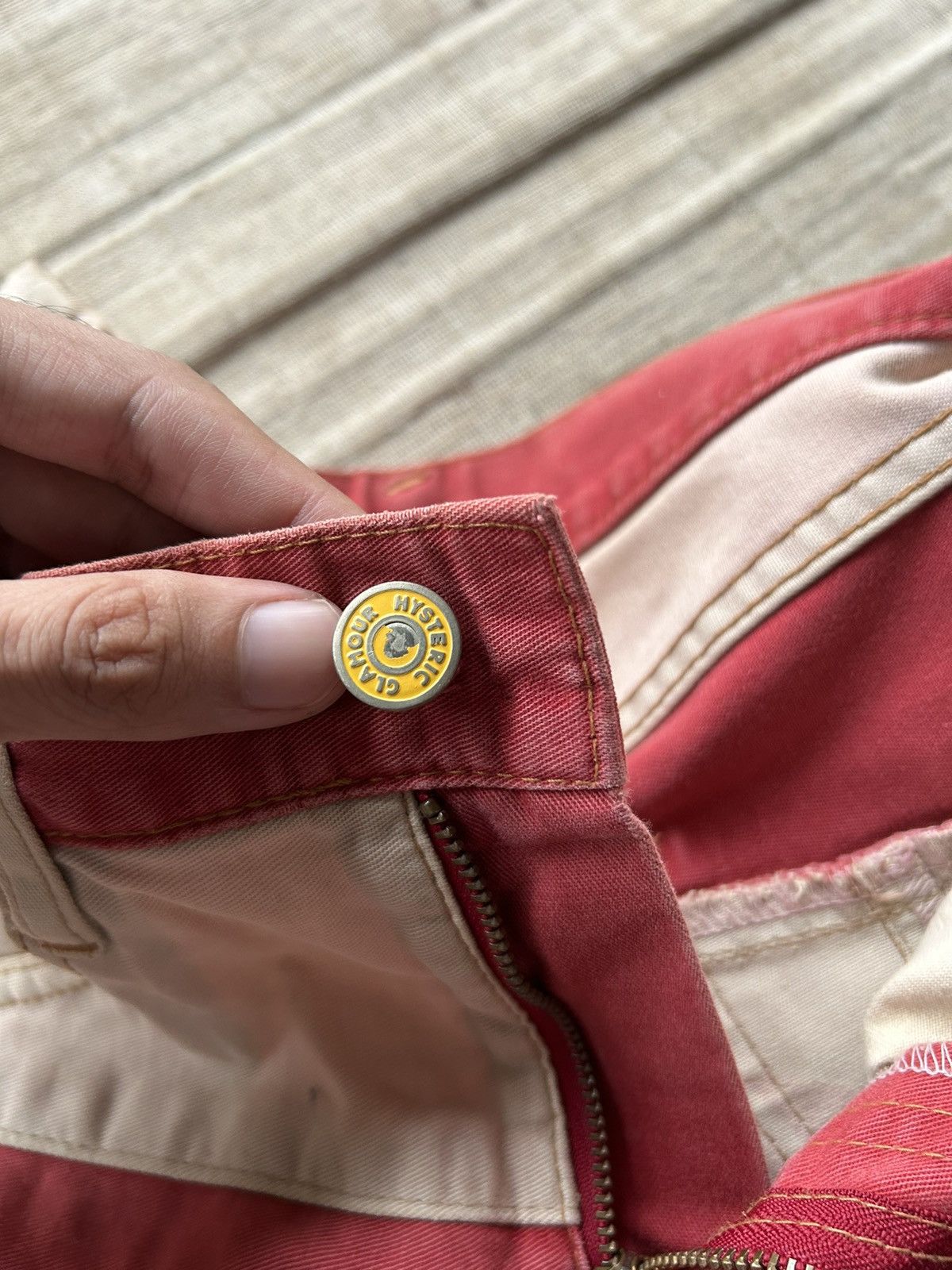 Hysteric Glamour × Japanese Brand Vintage HYSTERIC GLAMOUR Kinky American Flag Jeans Size US 27 - 6 Thumbnail