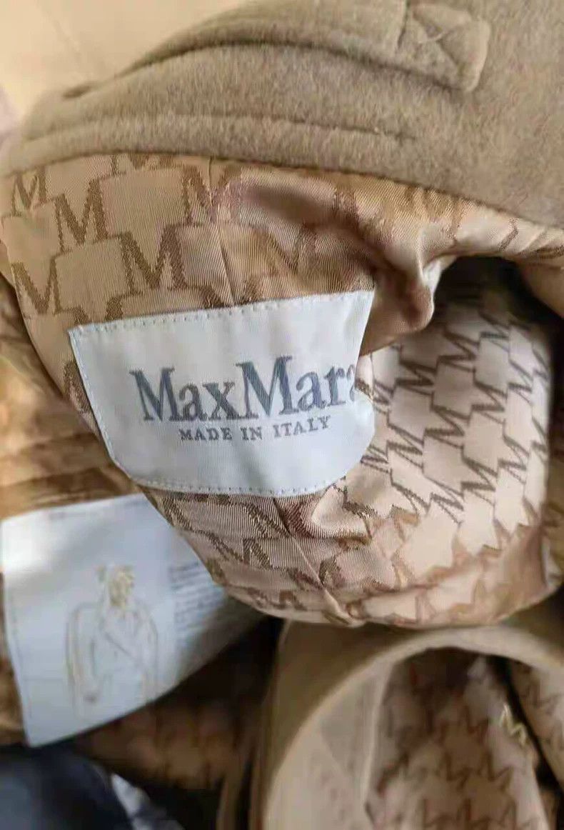 Max Mara Max Mara Vintage women's cashmere wool camel double-breast Size M / US 6-8 / IT 42-44 - 2 Thumbnail