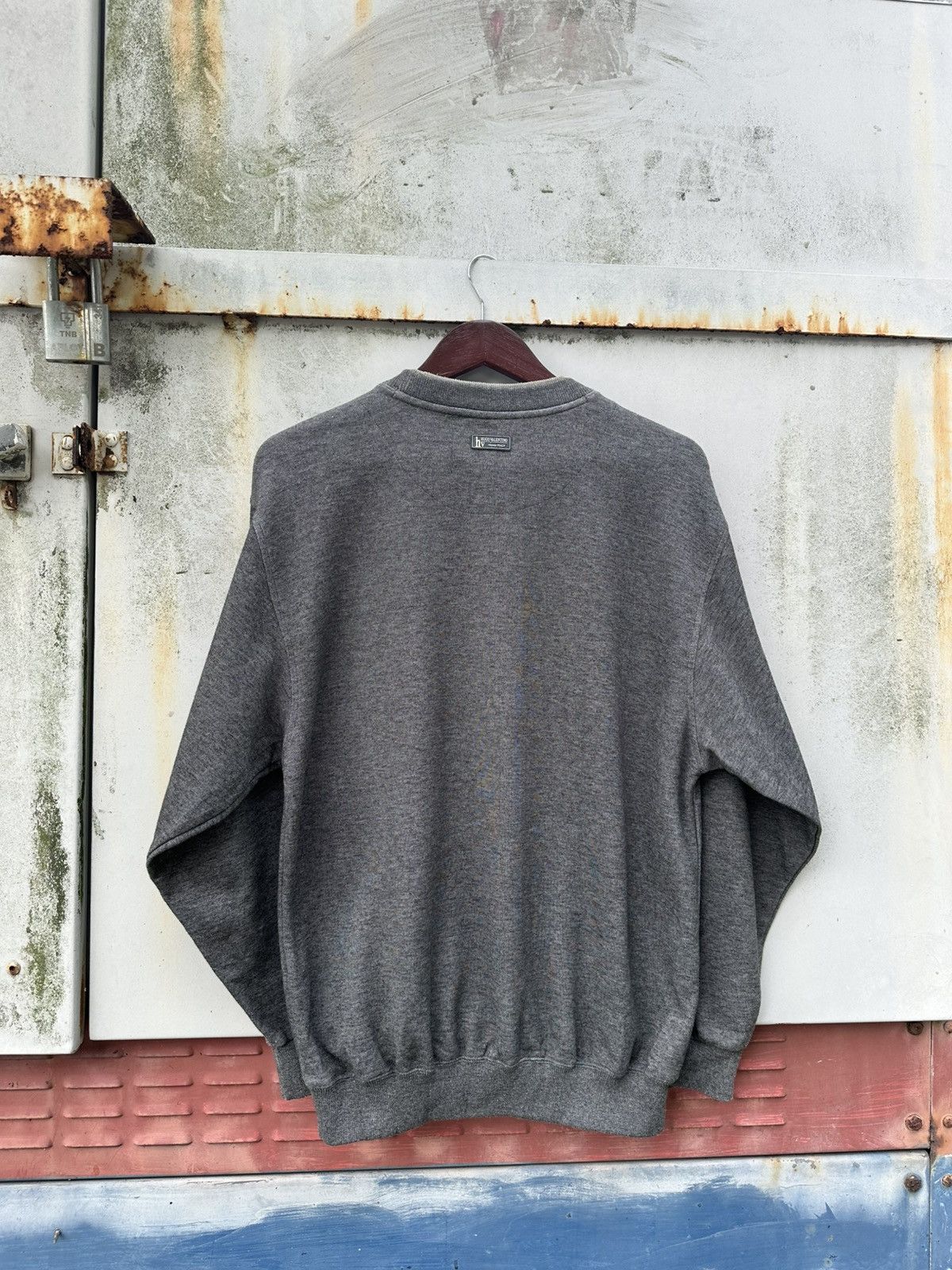 Hugo 👹Hugo Valentino Long Sleeves Crewneck Size US M / EU 48-50 / 2 - 7 Thumbnail