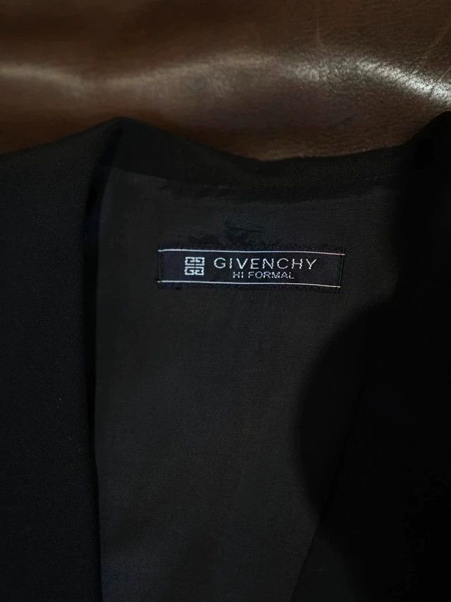 Givenchy Givenchy Vintage Lace-Trimmed Lapel Blazer Dress Women's Size L / US 10 / IT 46 - 9 Thumbnail