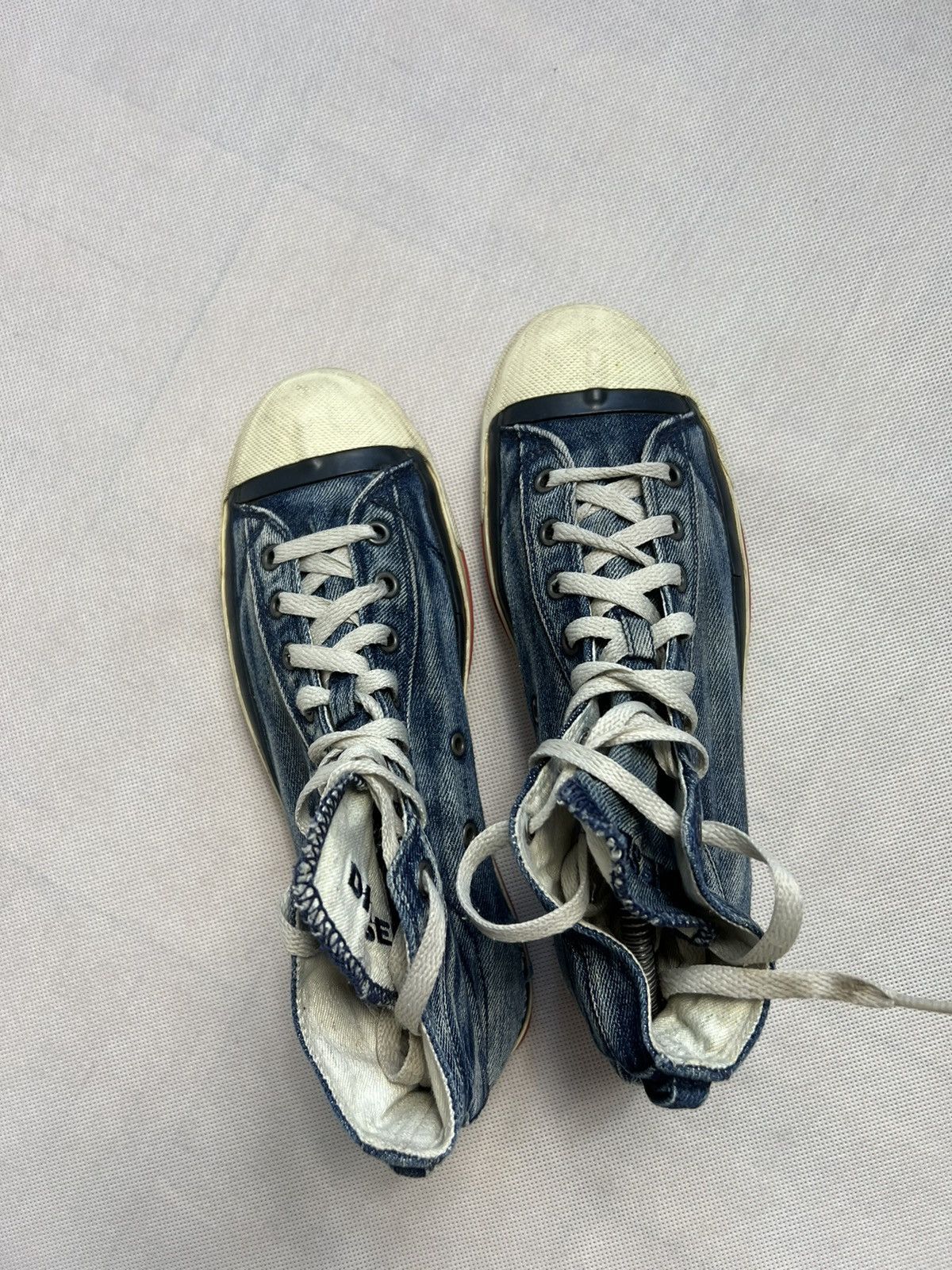 Diesel Shoes Diesel denim jeans vintage y2k skate sneakers hip hop Size US 8.5 / EU 41-42 - 3 Thumbnail