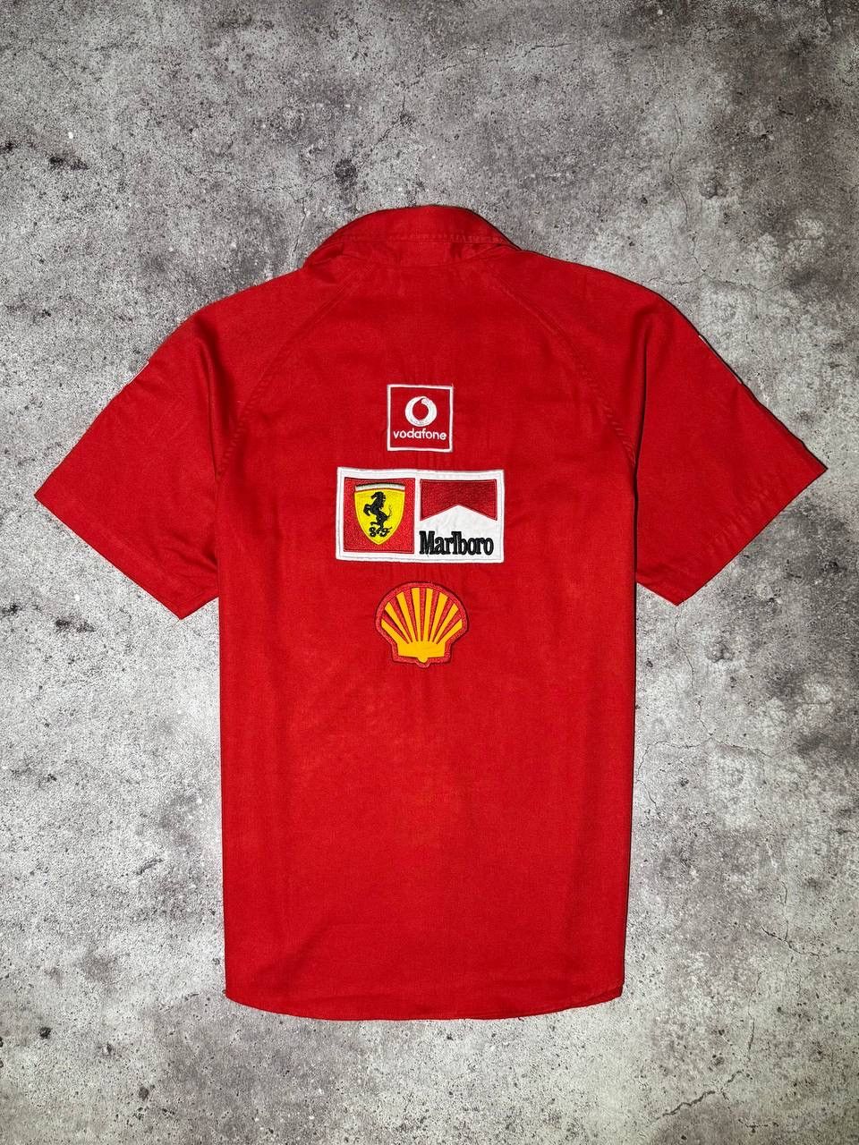 Ferrari Ferrari Racing Formula One F1 Red Vintage Shirt Marlboro Size US L / EU 52-54 / 3 - 12 Thumbnail