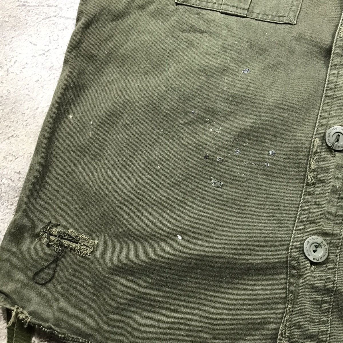 Vintage Vintage Superdry Military Shirt Faded Olive Streetwear Y2K L Size US L / EU 52-54 / 3 - 6 Thumbnail