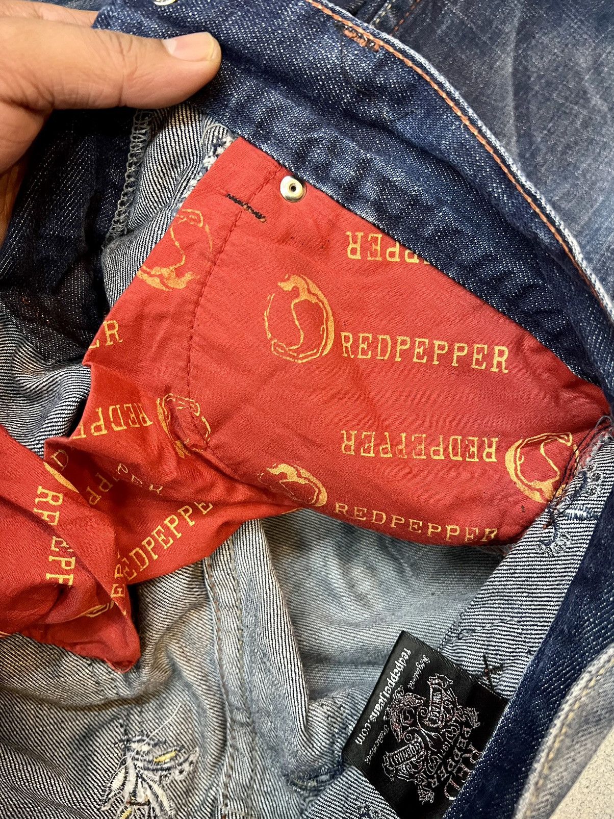 Hysteric Glamour Redpepper Seditionaries Distressed Jeans Size US 32 / EU 48 - 14 Thumbnail