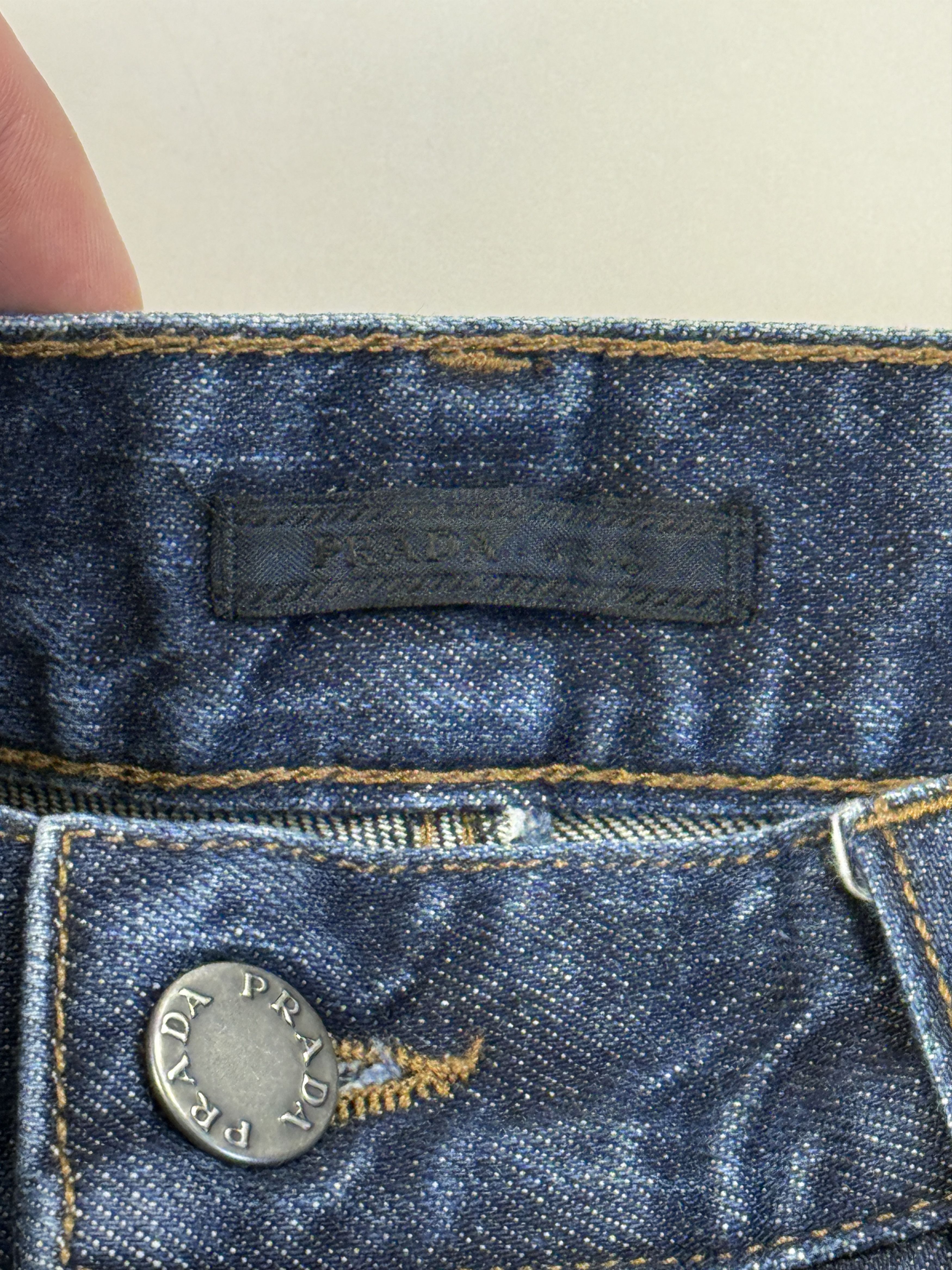 Prada Prada Tapered Fit Indigo Blue Jeans Size 32 Size US 32 / EU 48 - 6 Thumbnail